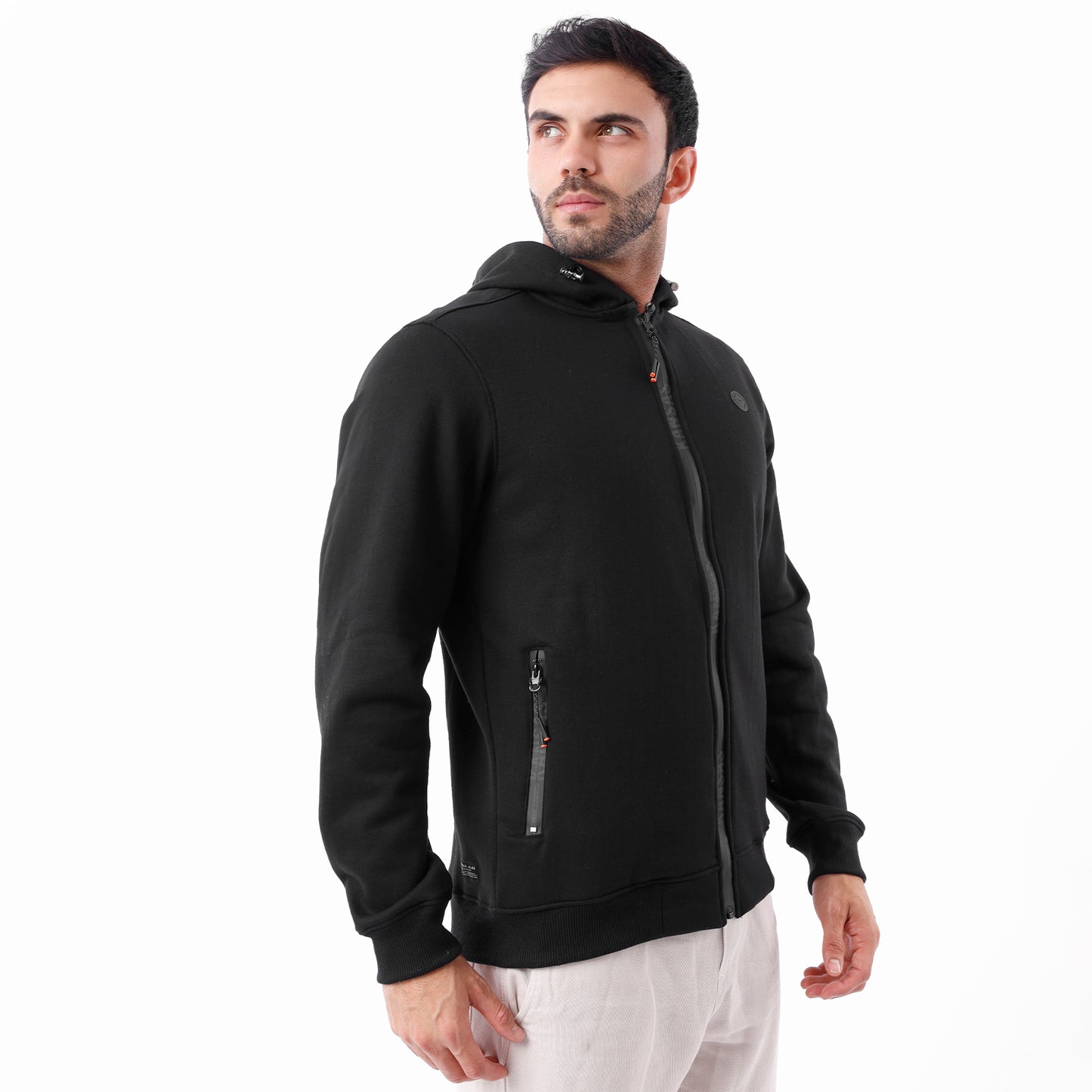 Polera Hombre Regular Fit Negro