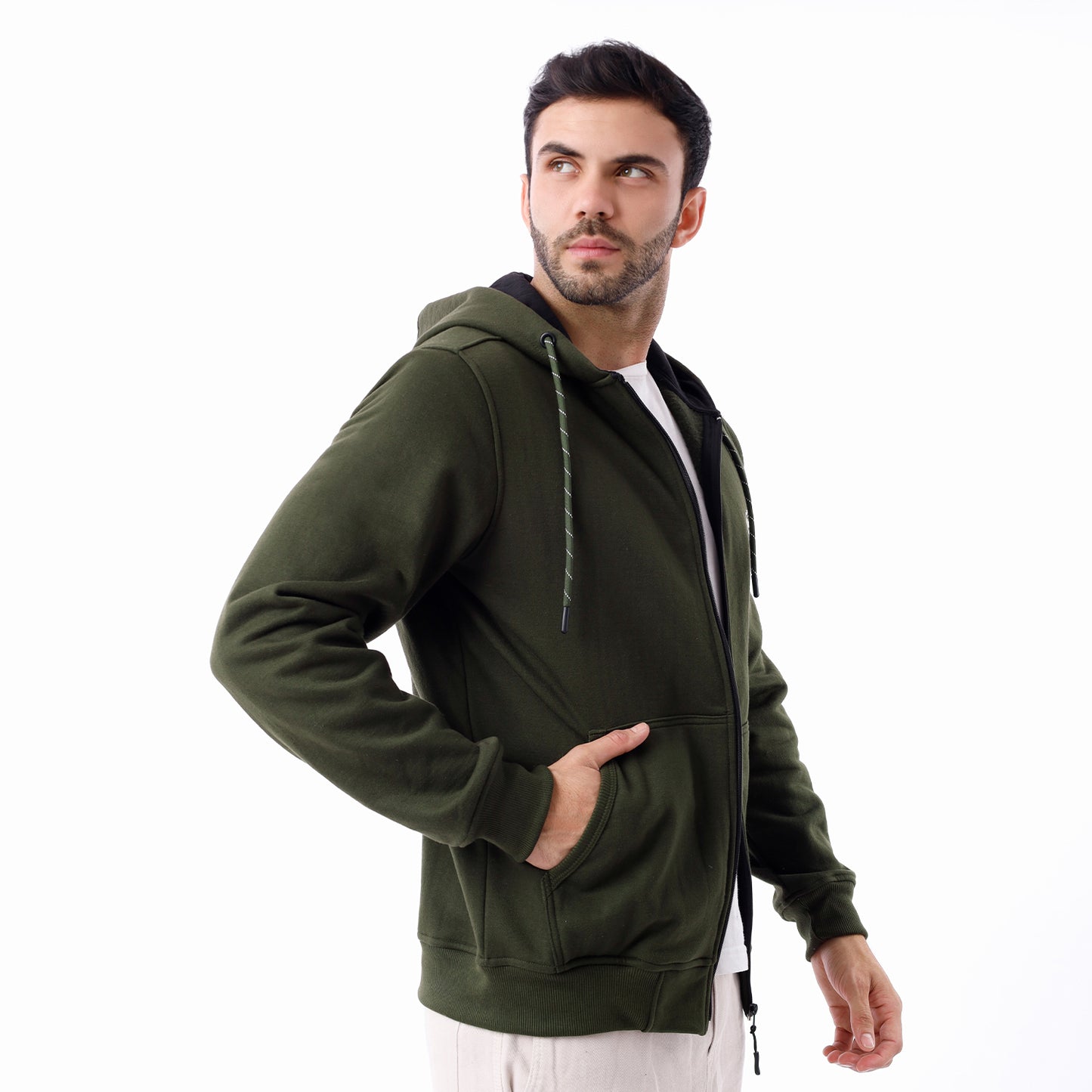 Polera Hombre Regular Fit Verde