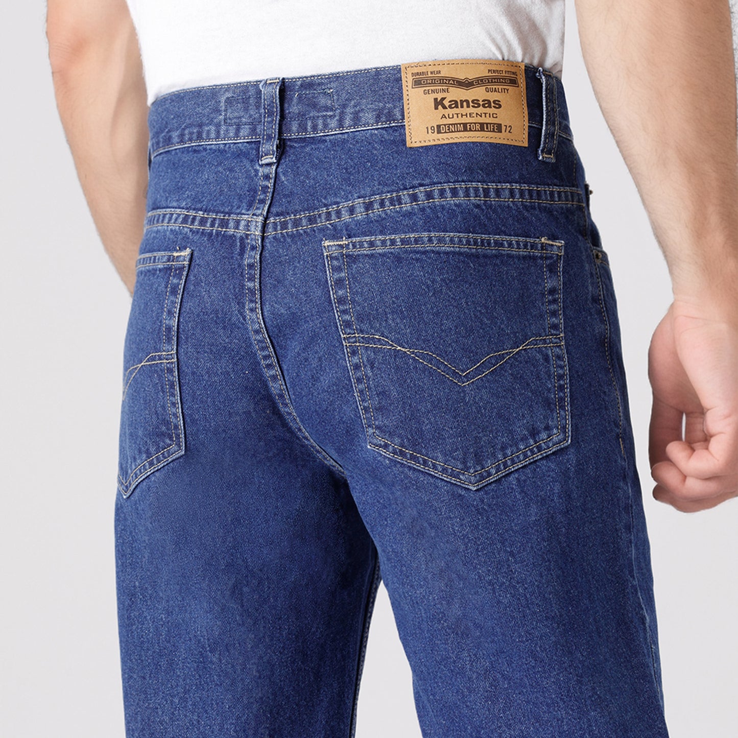 Pantalón Caballero Clásico Recto Cristal - 715