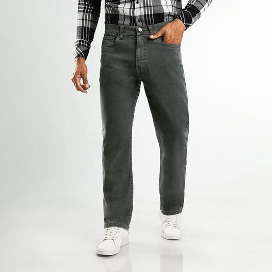 Jean Straight Recto Plomo