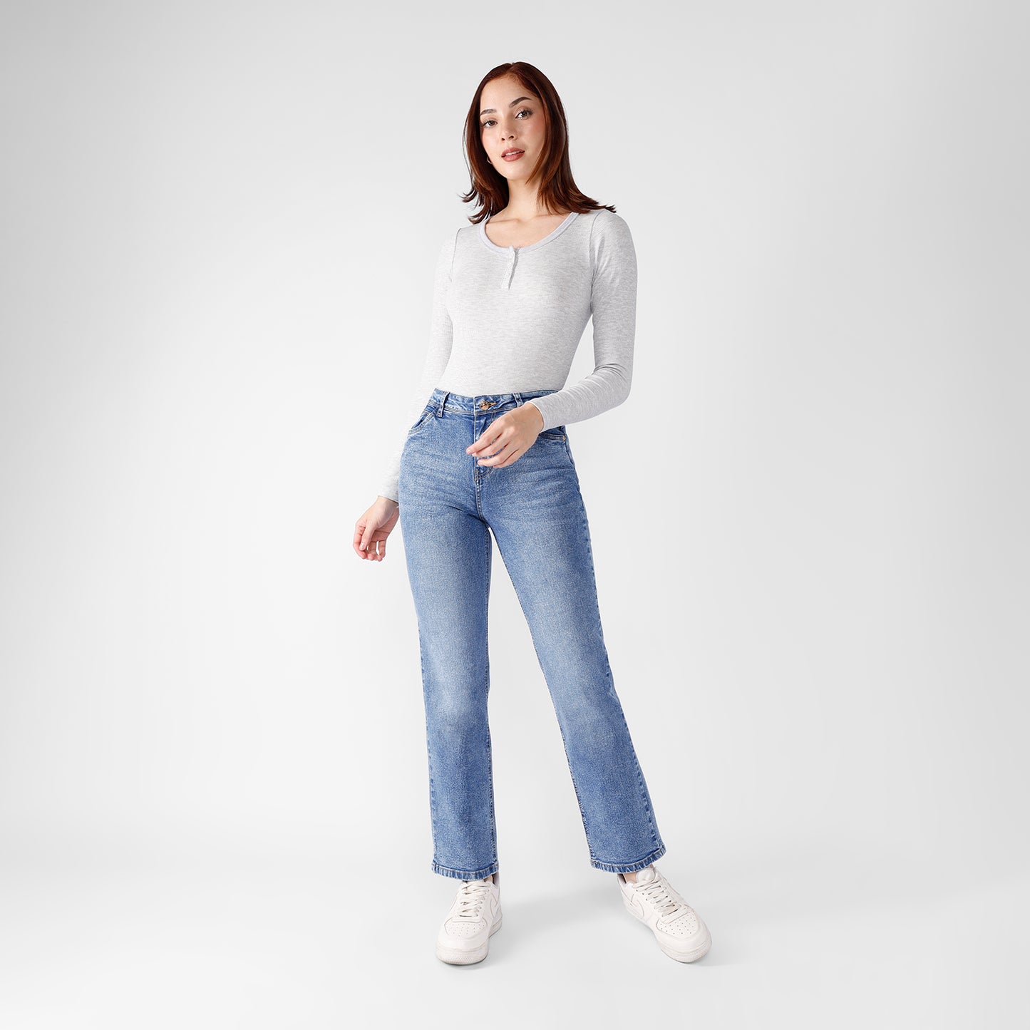 Pantalón Jean Nicole Cintura Straight