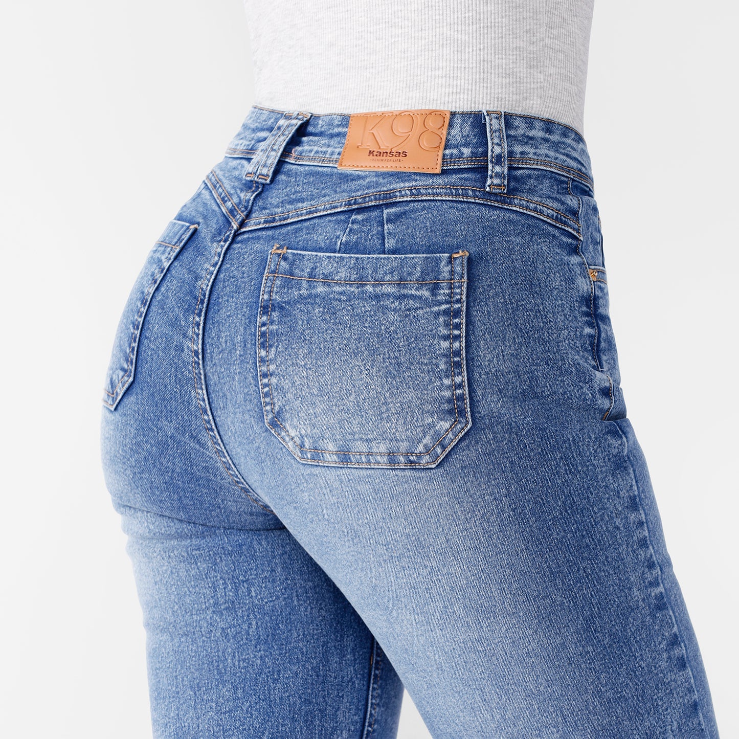 Pantalón Jean Nicole Cintura Straight