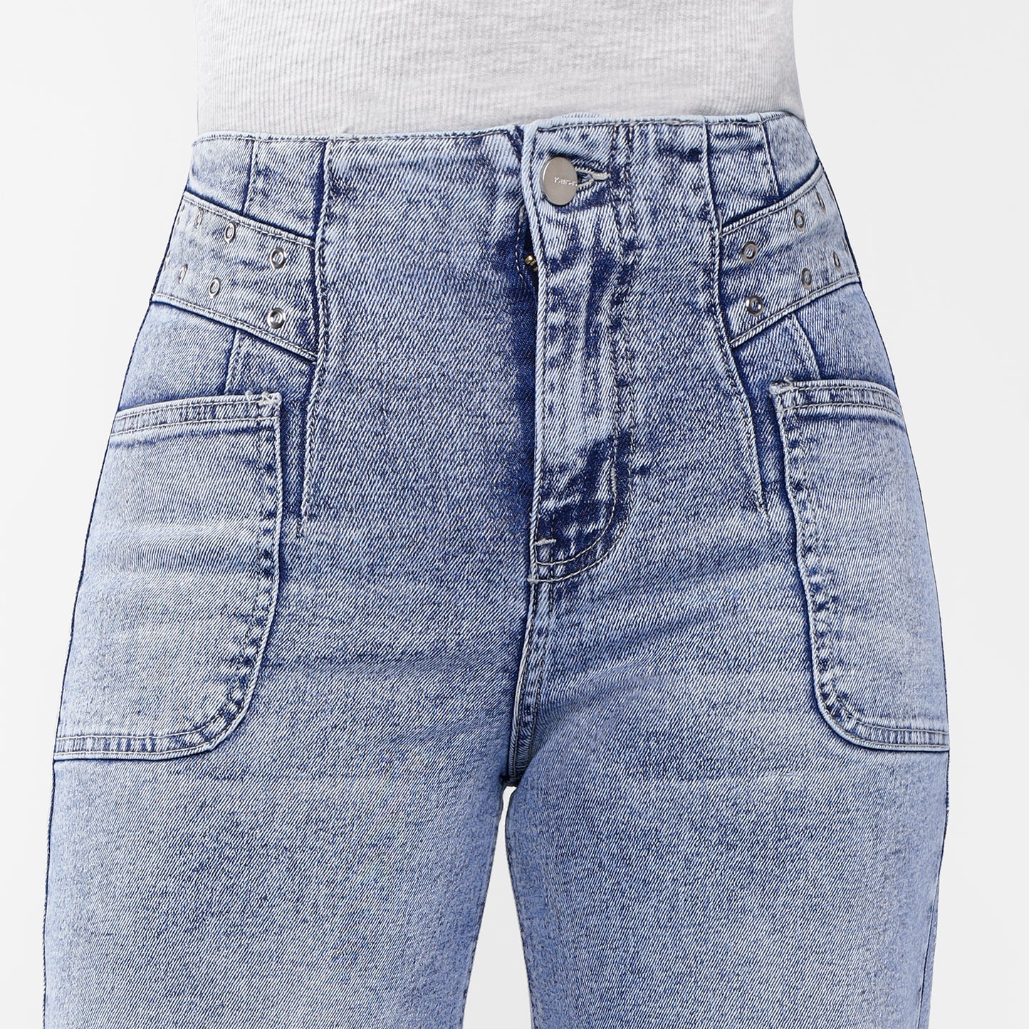 Pantalón Jean Calia Cintura Culotte