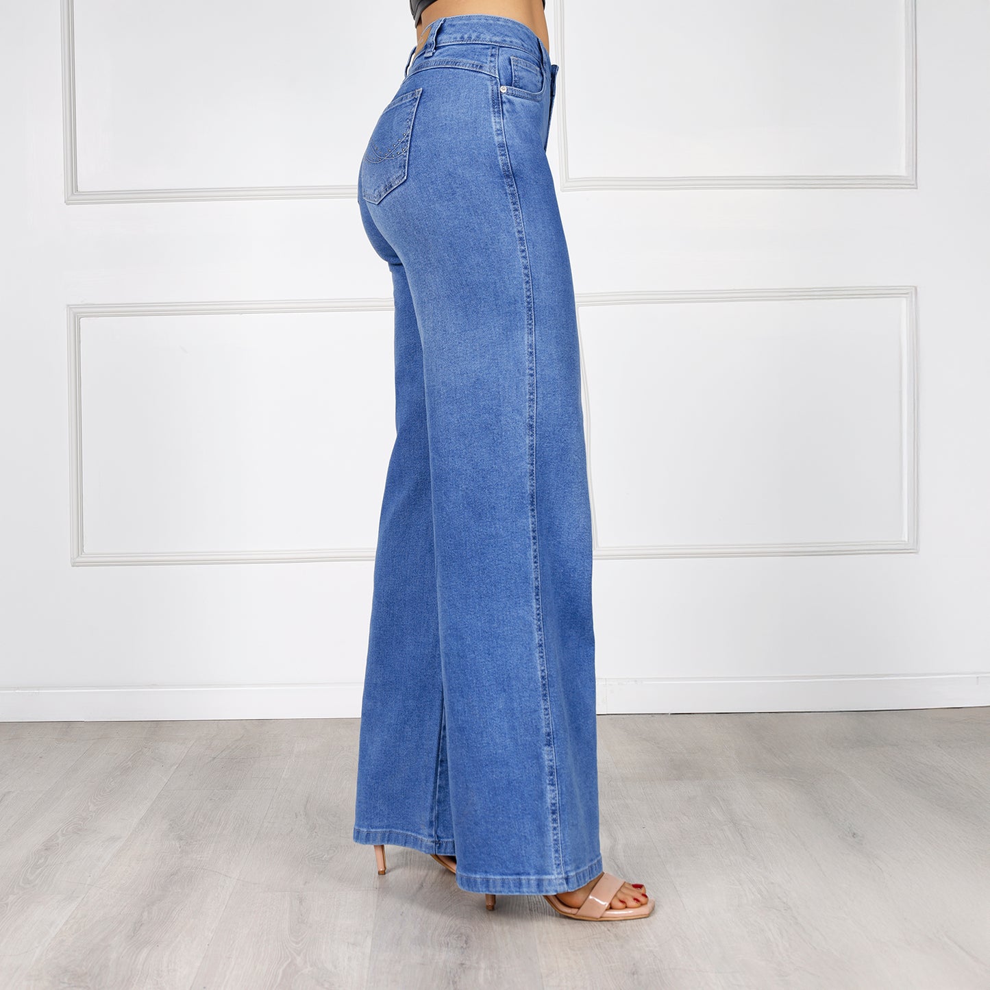 Pantalón Rous Cintura Wide Leg