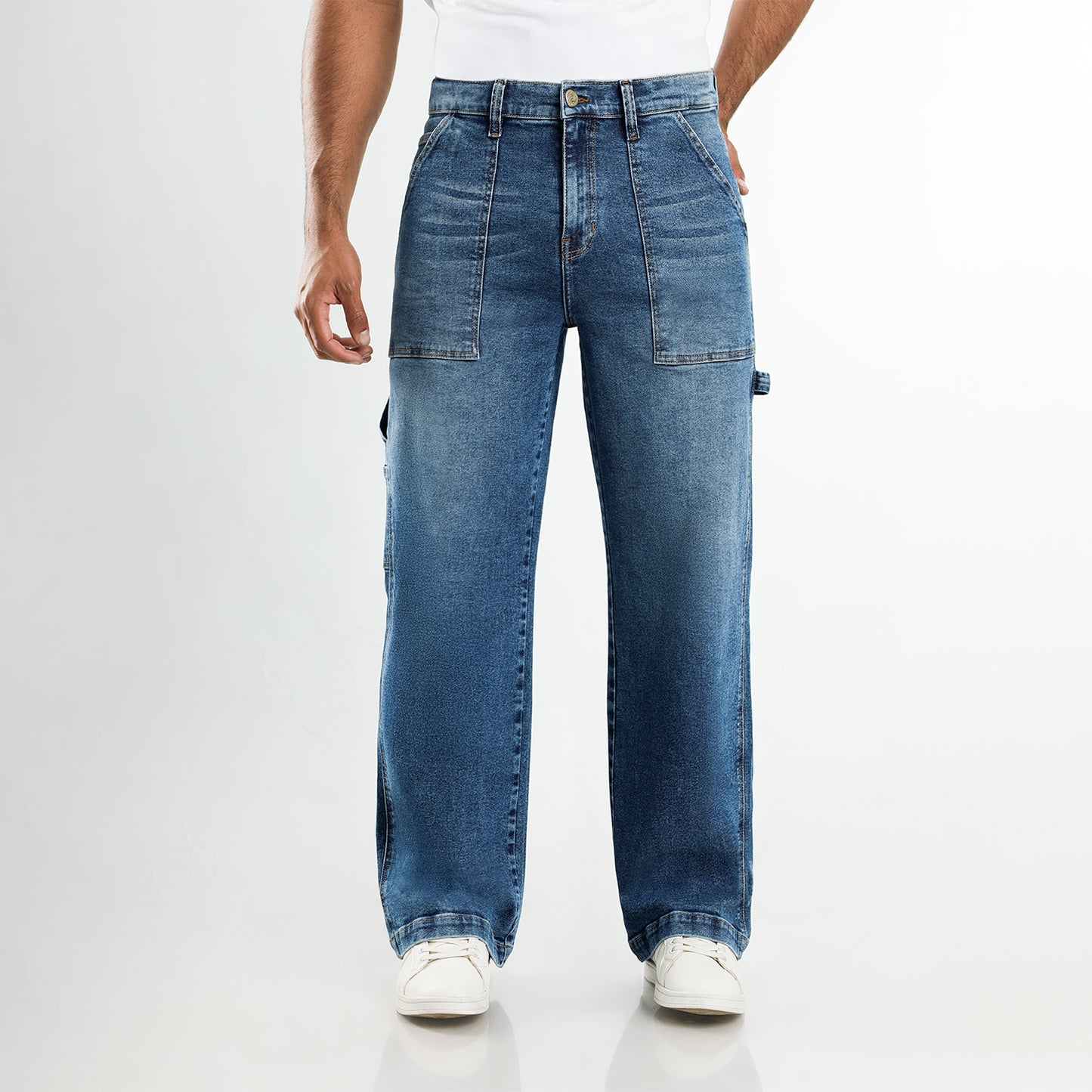 Jean Denzel Baggy Carp Fit Cristal Moteado