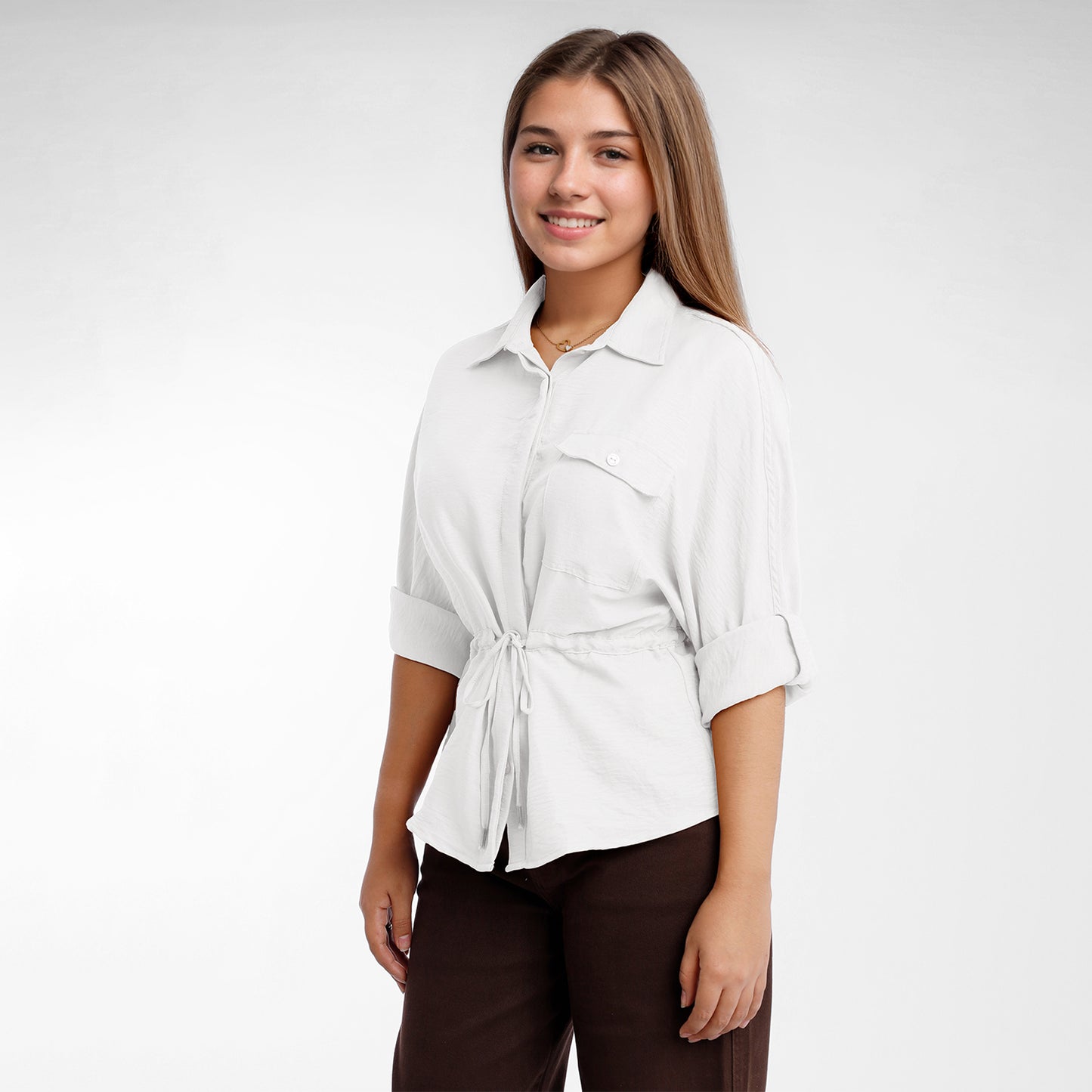 Blusa Solapa Perla