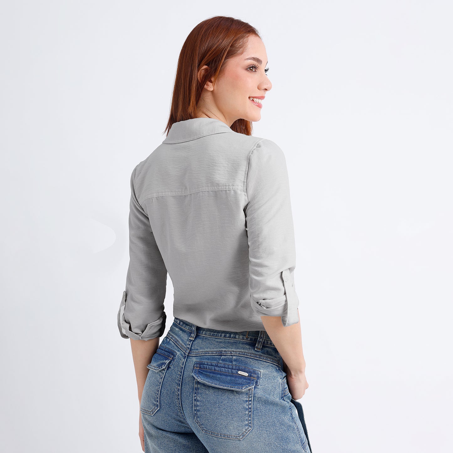 Blusa Dama Paula Plomo