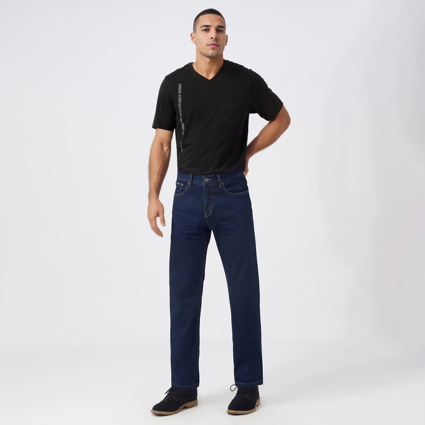 Pantalón Caballero Clásico Recto Steel - 715