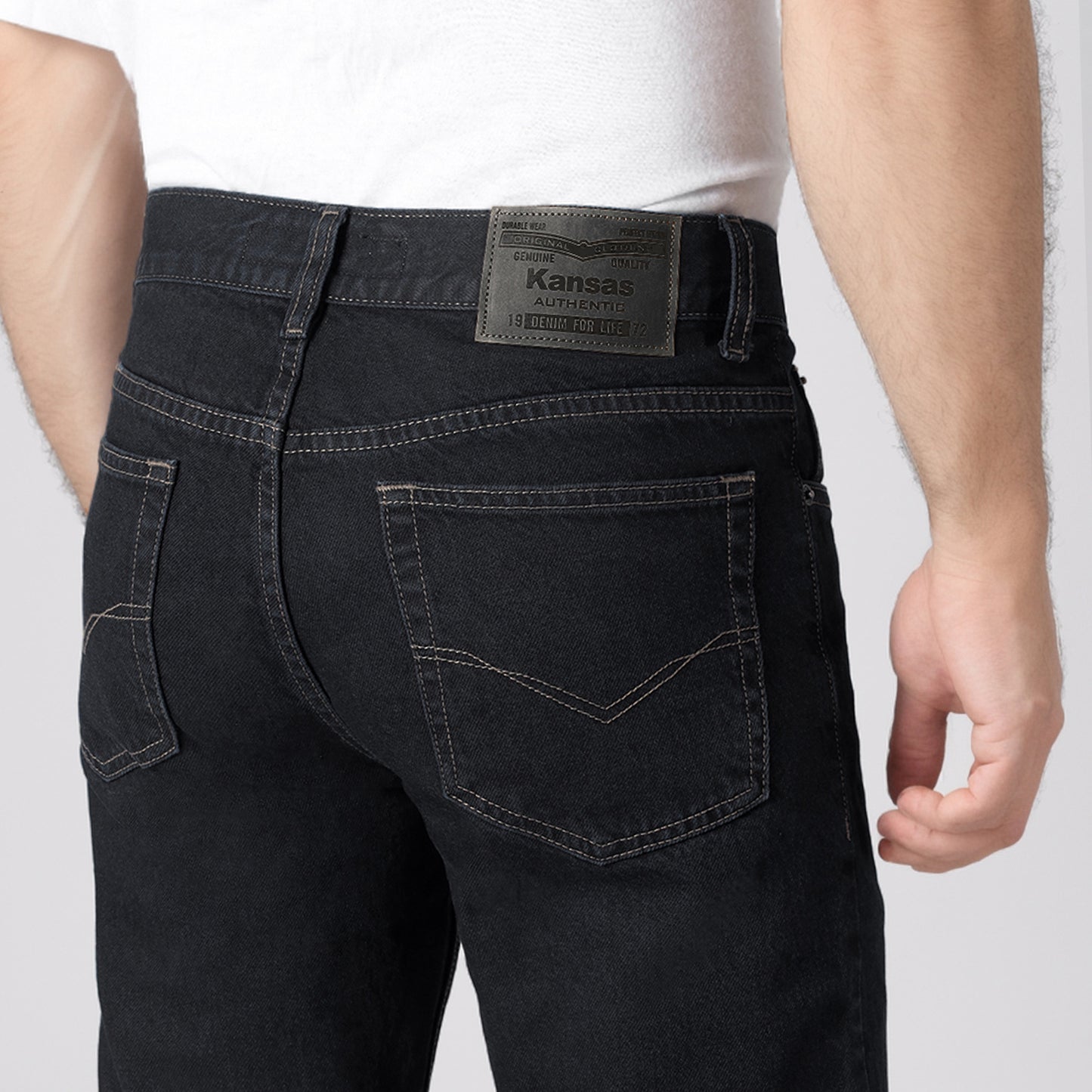 Pantalón Caballero Clásico Recto Plomo (stone) - 715