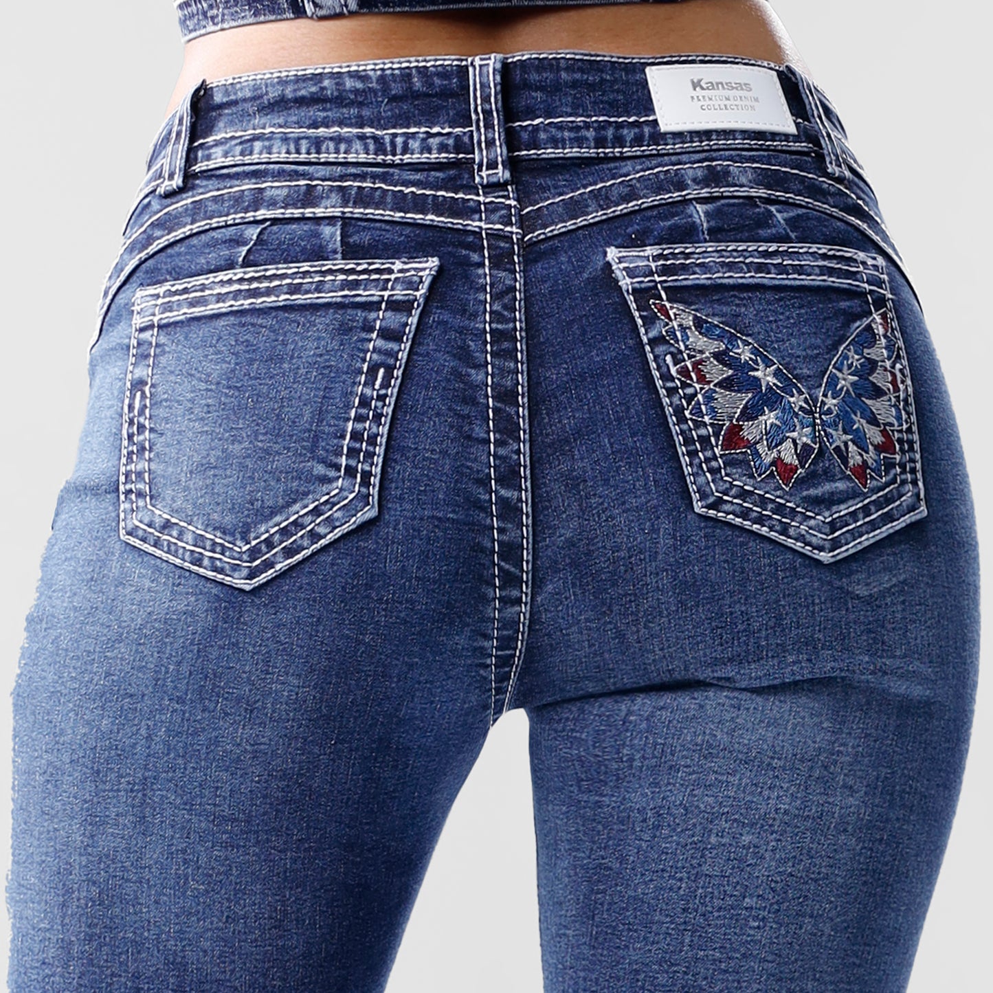 Pantalón Dama Cheyenne Flare Tiro Bajo