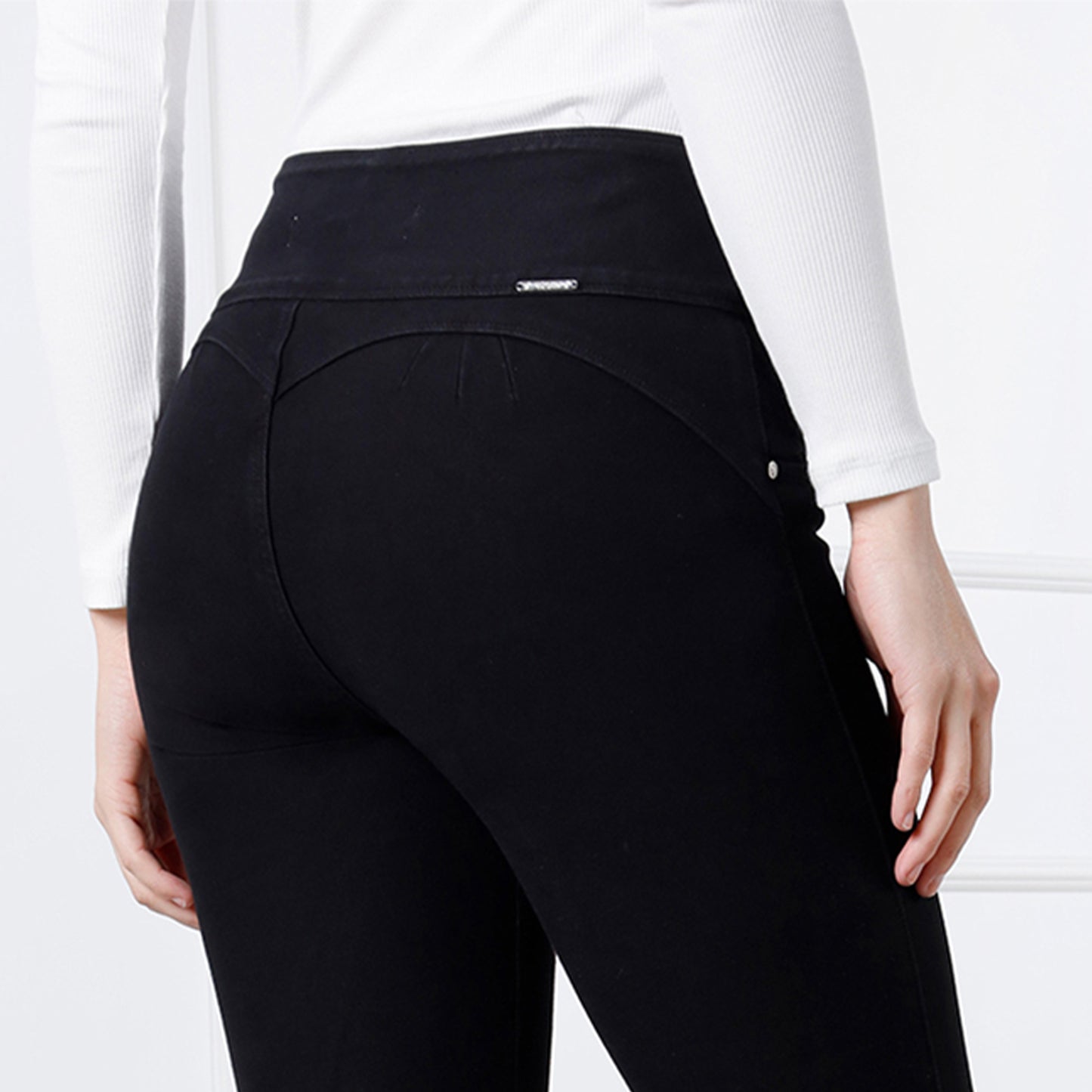 Pantalón French Terry Valeria Cintura Flare 3 Botones