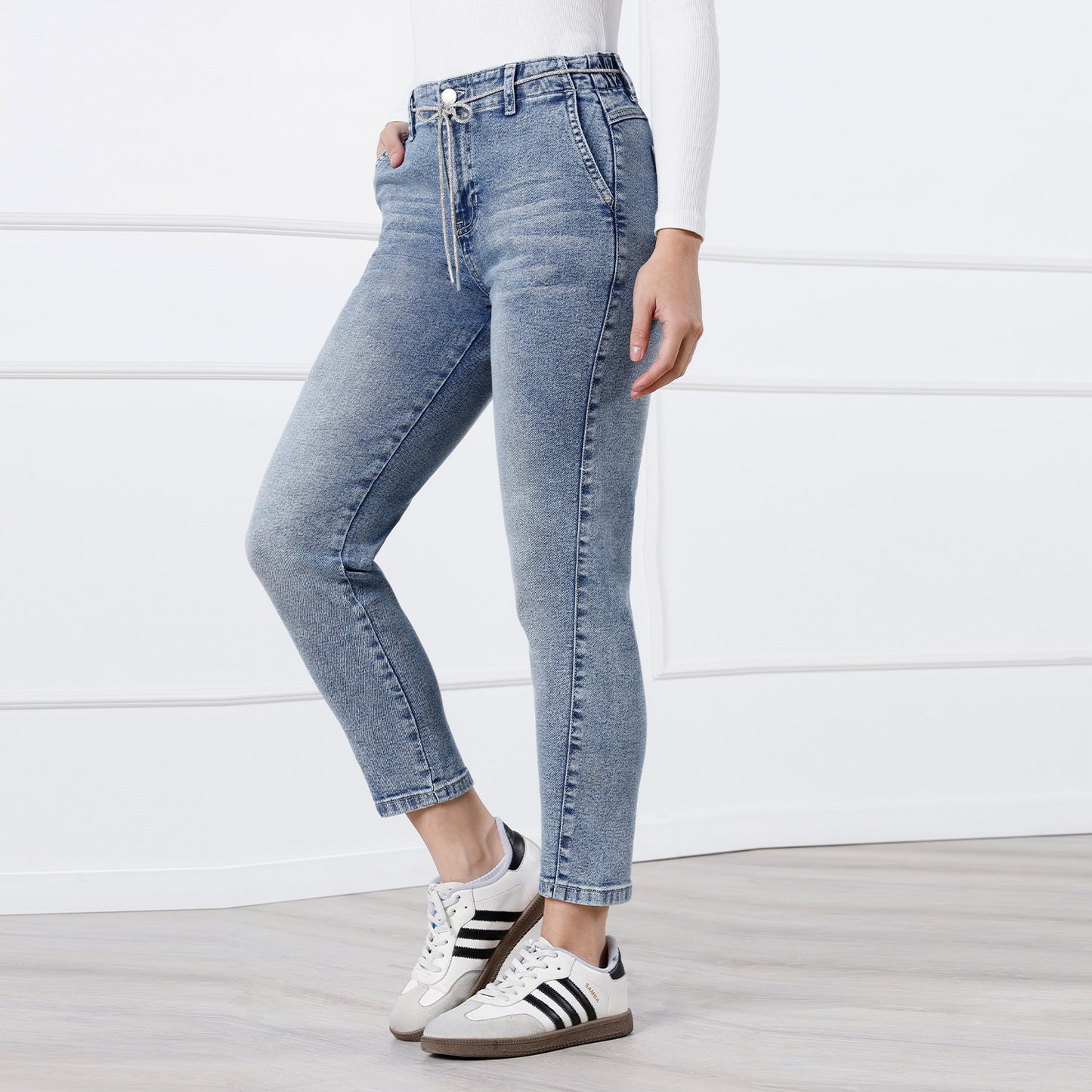 Pantalon Jean Deyna a la Cintura Mon