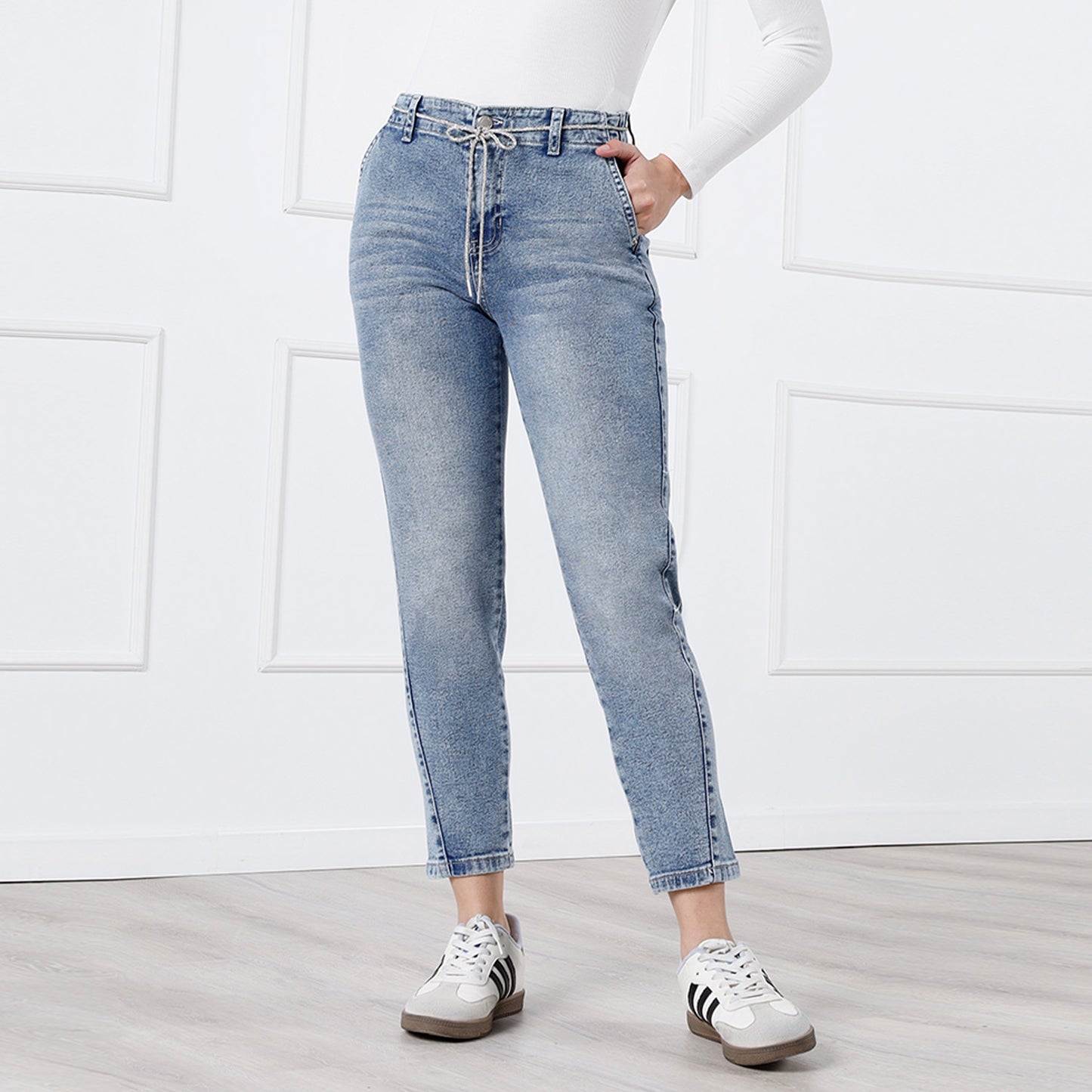Pantalon Jean Deyna a la Cintura Mon