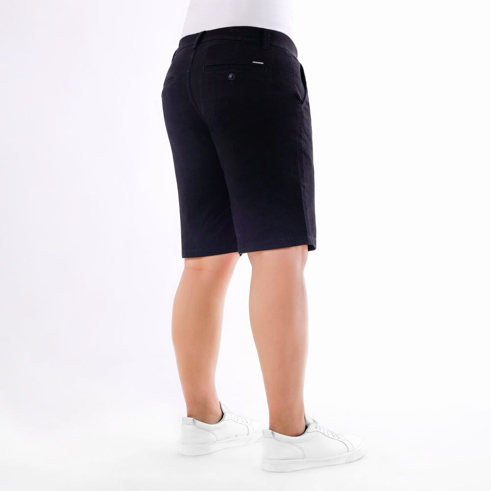 Bermuda Slim Fit Negro
