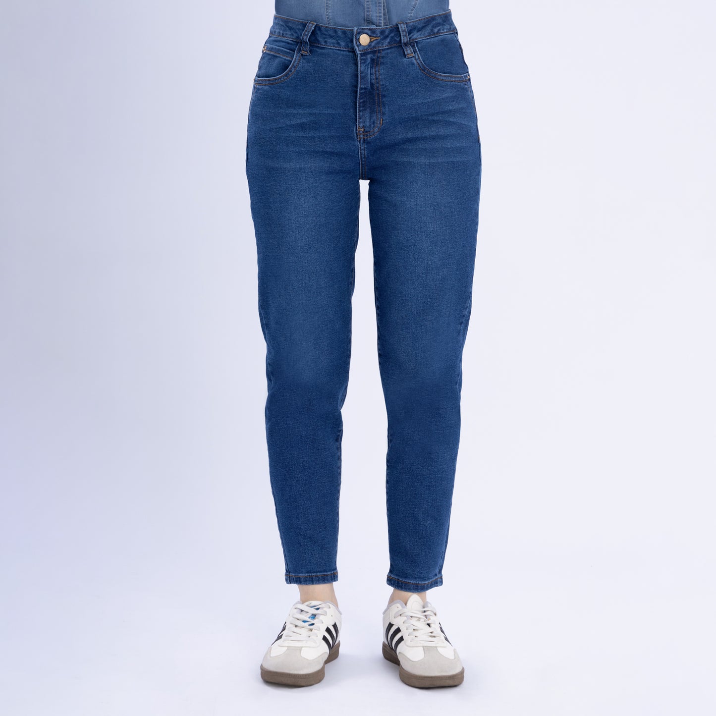 Jean Mom Fit Cintura Pepper Focalizado