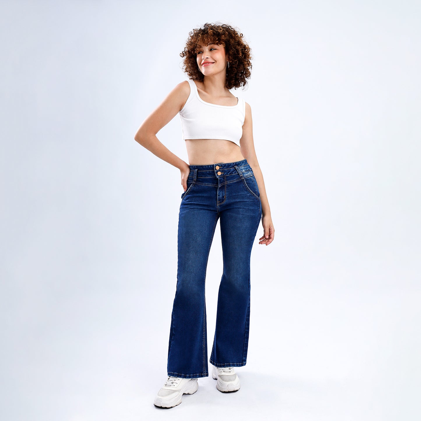 Pantalón Flare Pepper Moteado
