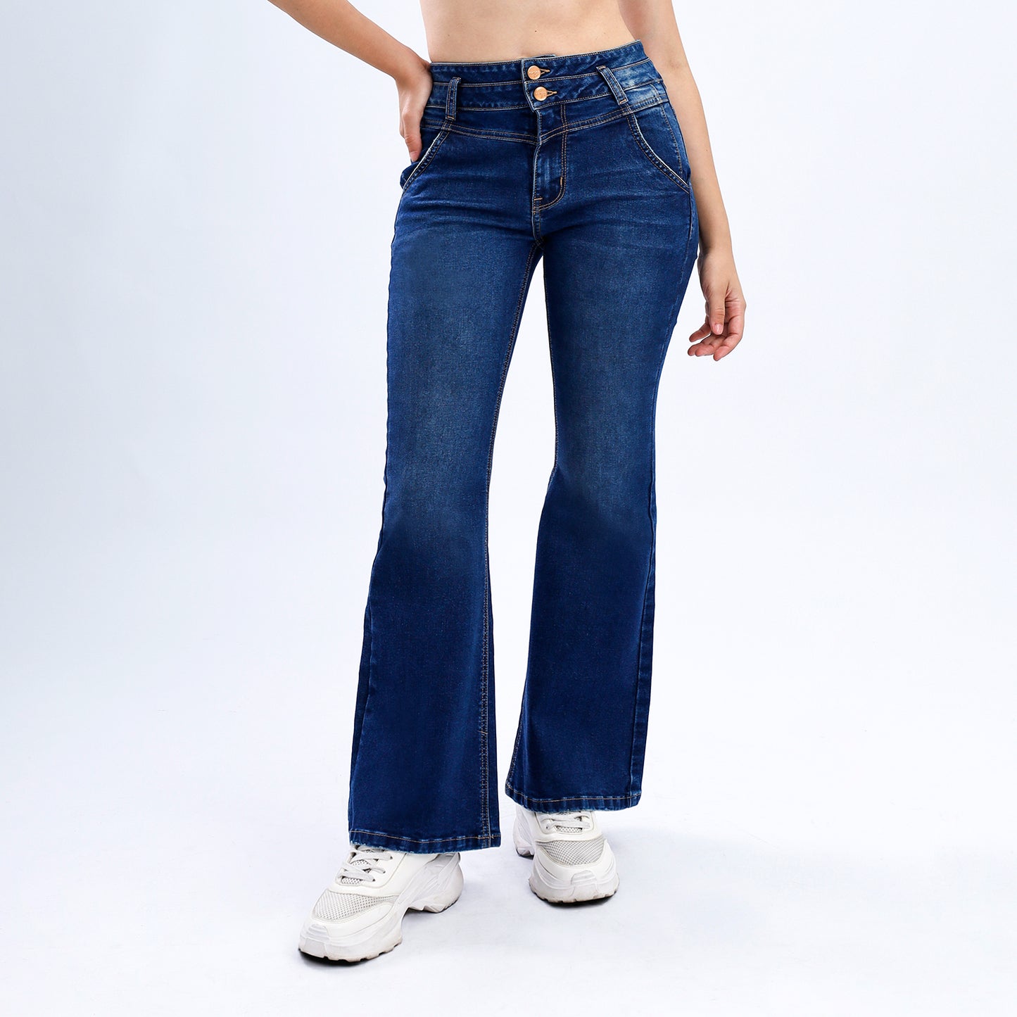 Pantalón Flare Pepper Moteado