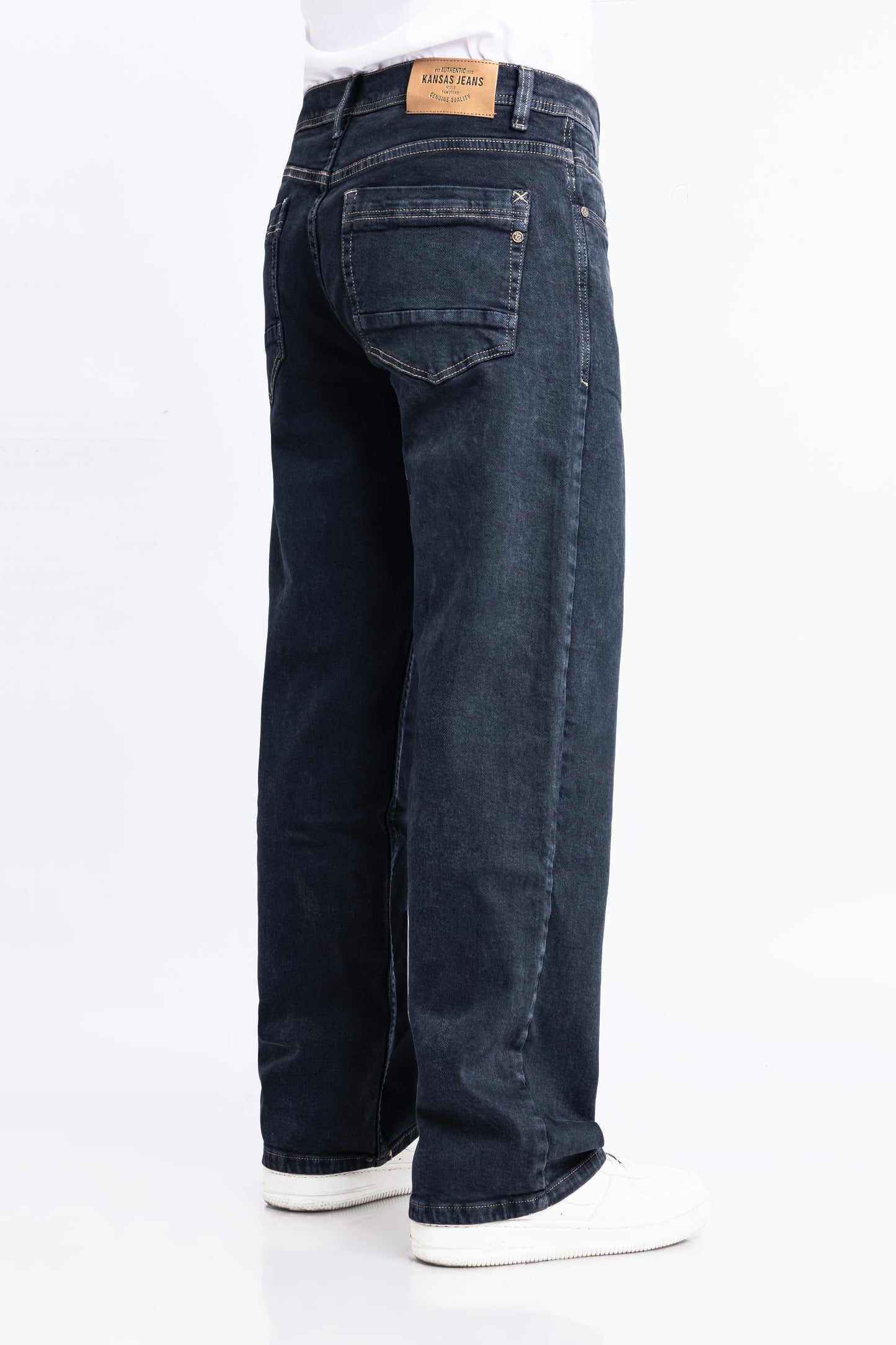 Jean Hombre Cargo Loose Fit Grafito