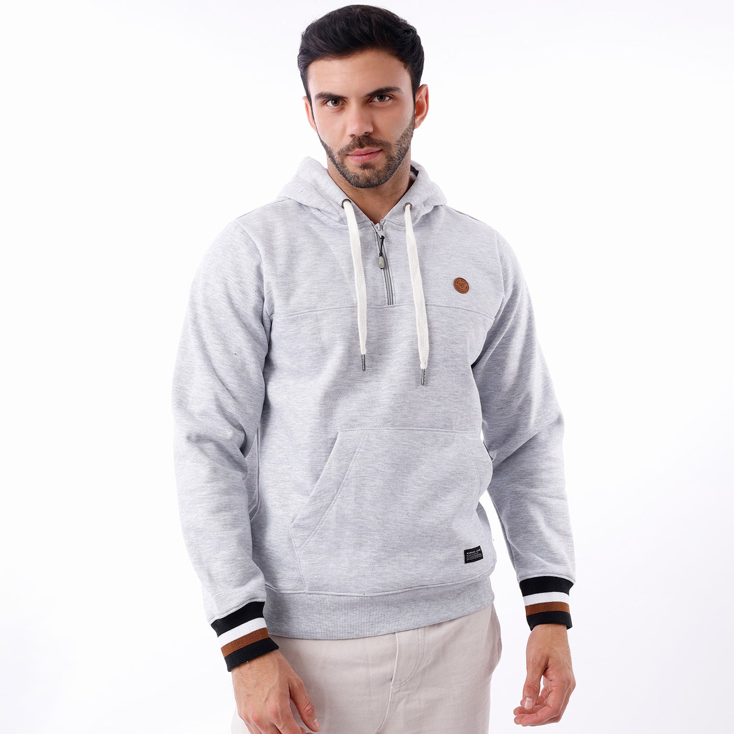 Polera hombre gris