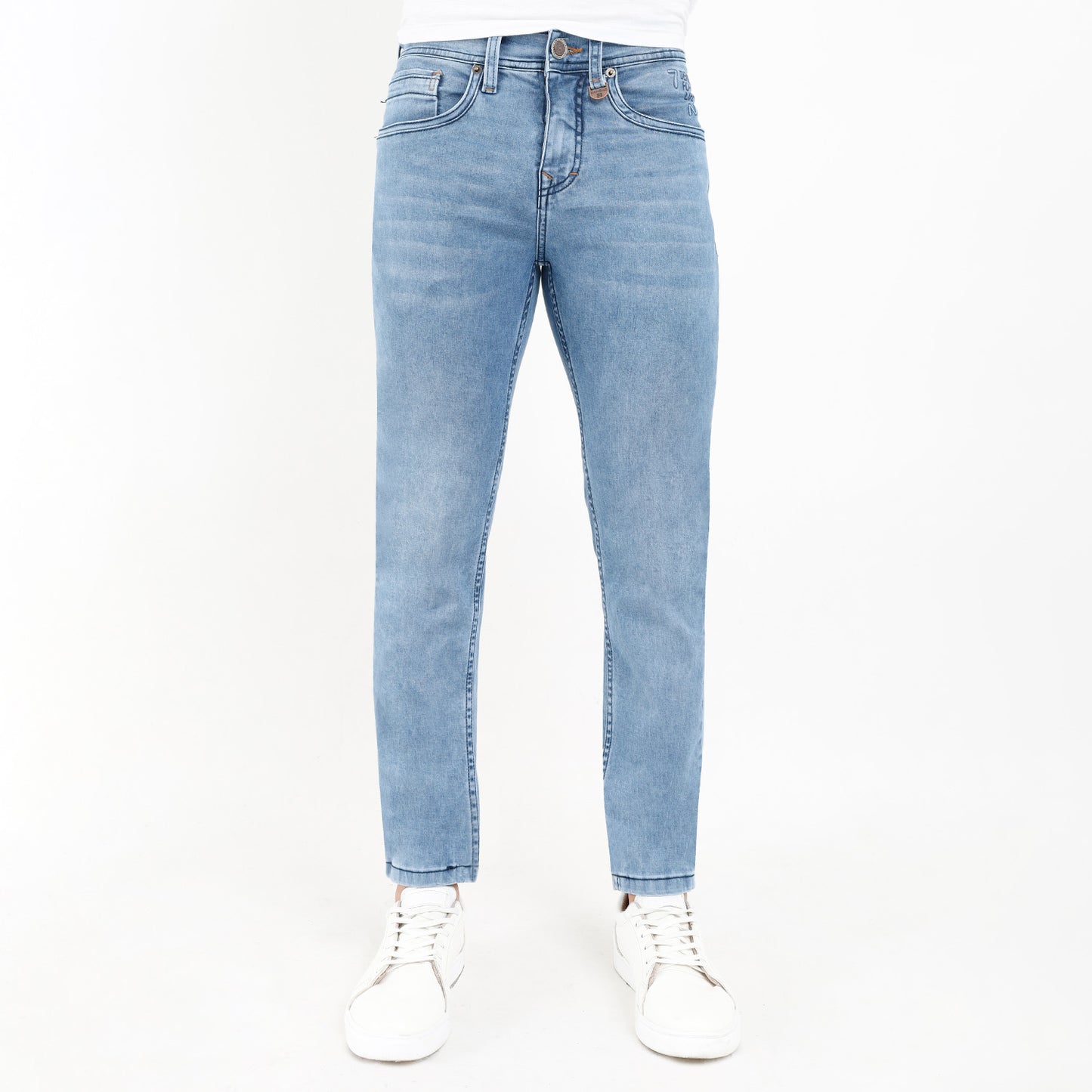 Jean Caballero Skinny Diamante Moteado - 221736