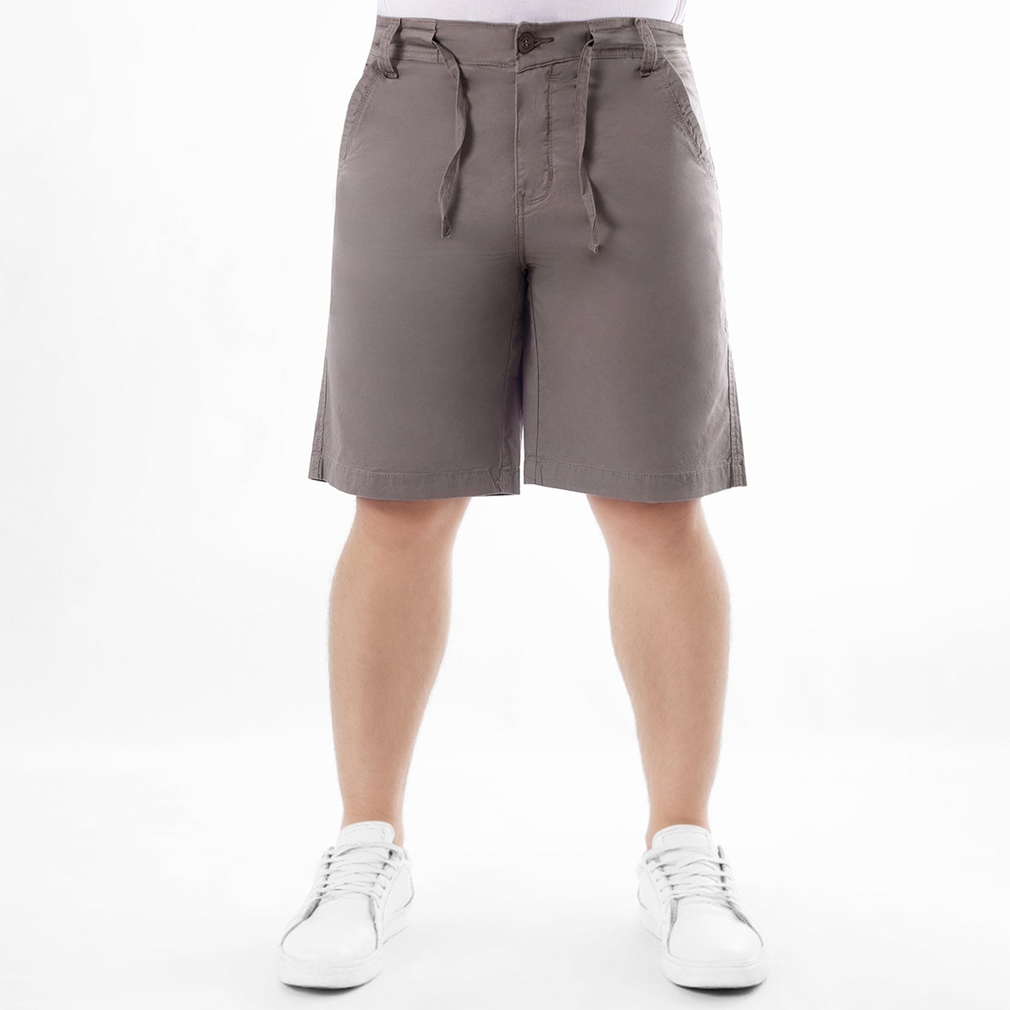 Short Paper Touch Regular Fit Taupe