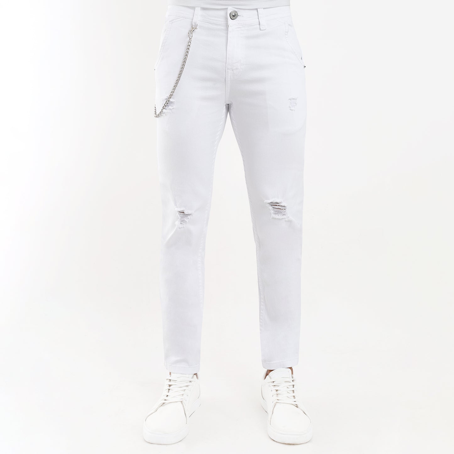 Jean Caballero Skinny Blanco Optico - 221634