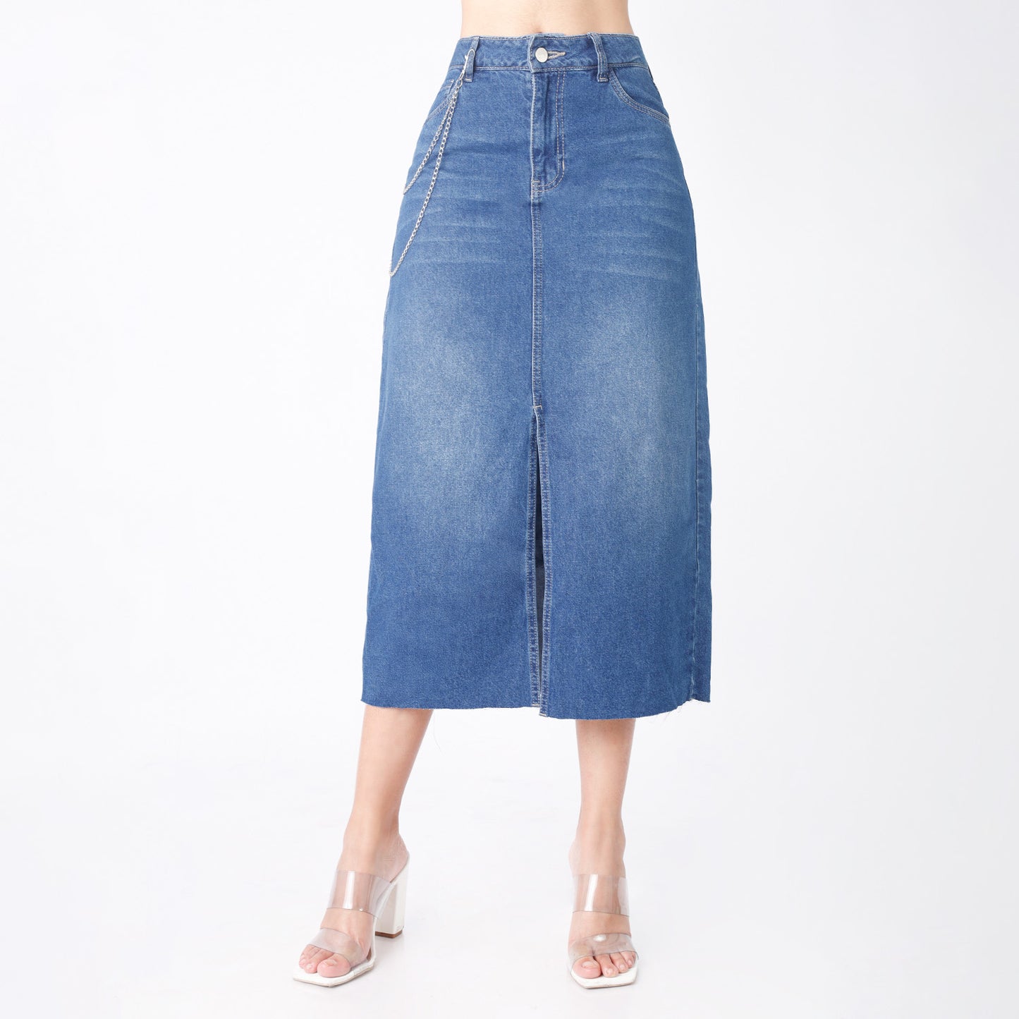 Falda Larga Bosillos Dama Pepper - 230539
