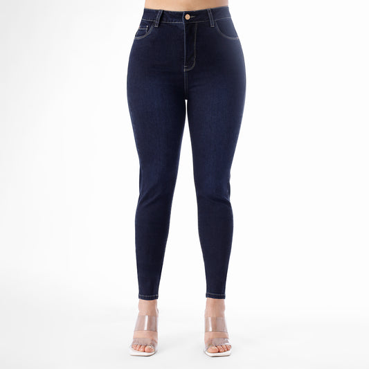 Pantalón Jean Cintura Pitillo a la Cintura