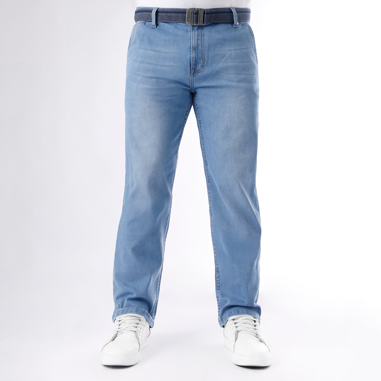 Jean Hombre Slim Fit C/correa Diamante Foc.
