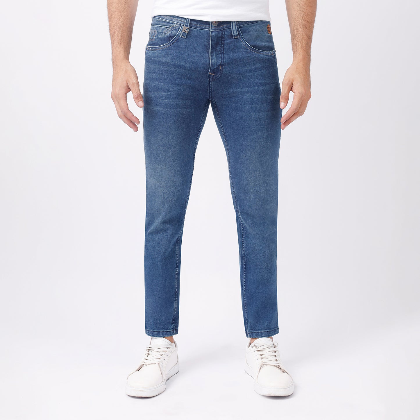 Jean Caballero Skinny Pepper Contaminado Verde - 230133