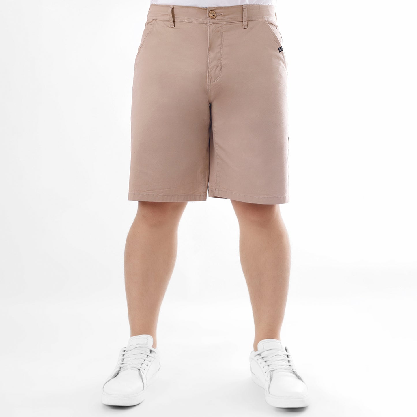 Short Paper Touch Regular Fit Beige