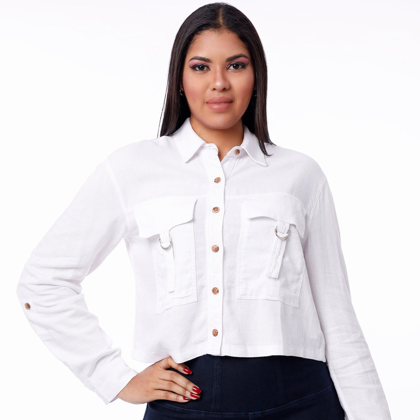 blusa mujer blanco