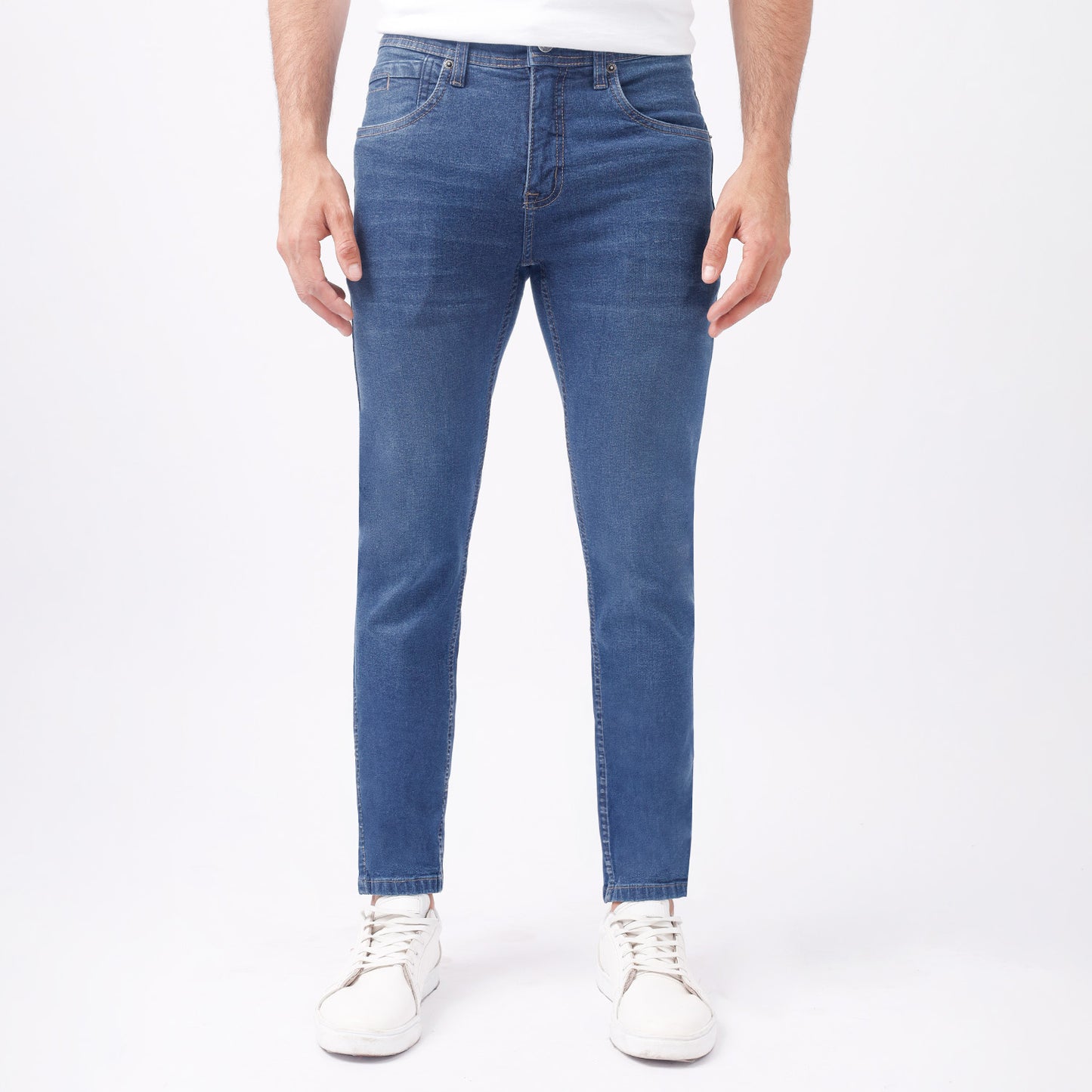 Jean Skinny Caballero Cristal Contaminado Verde - 230221