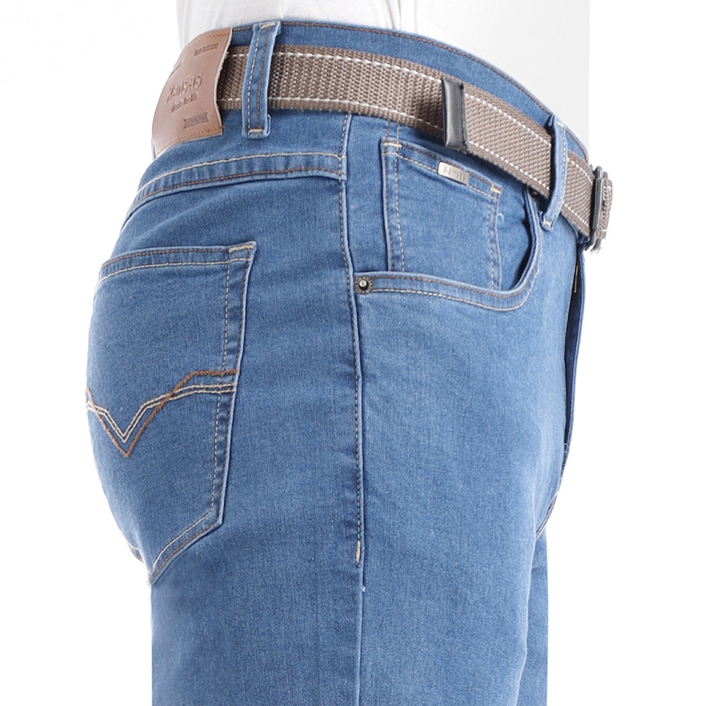 Pantalón de Caballero Regular Confort Premium con Correa - Diamante