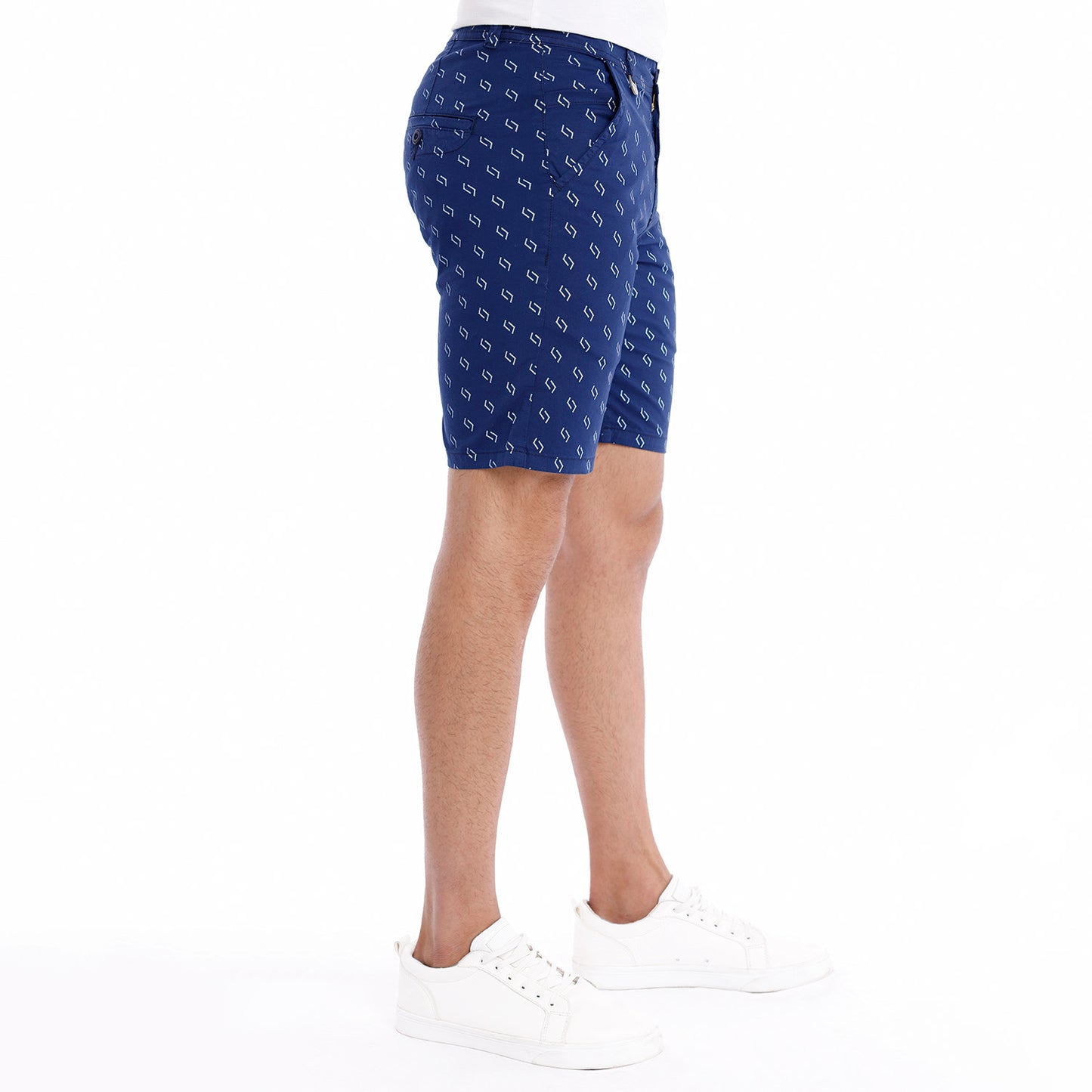 Short hombre azul