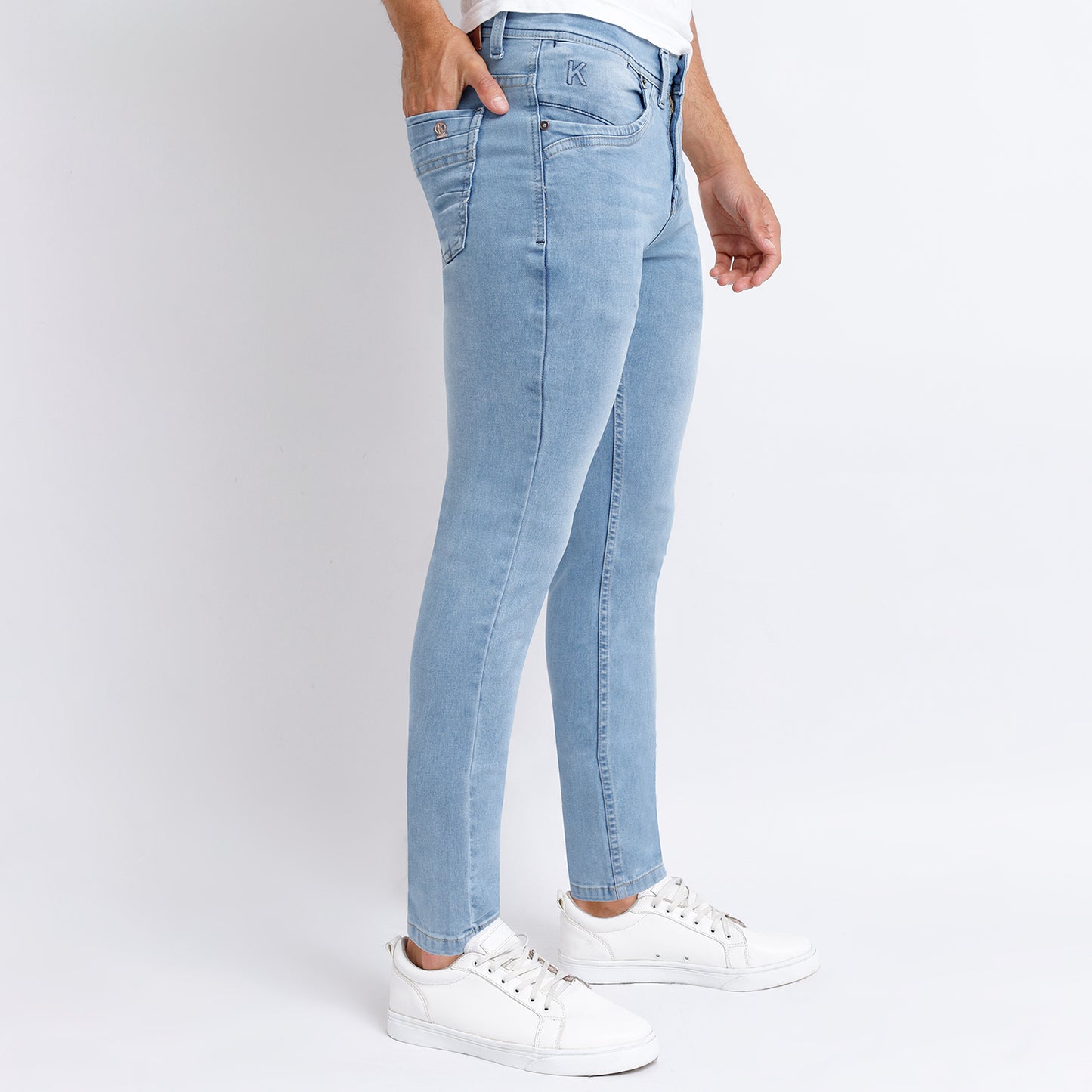 Jean Caballero Skinny Diamante Moteado - 221304