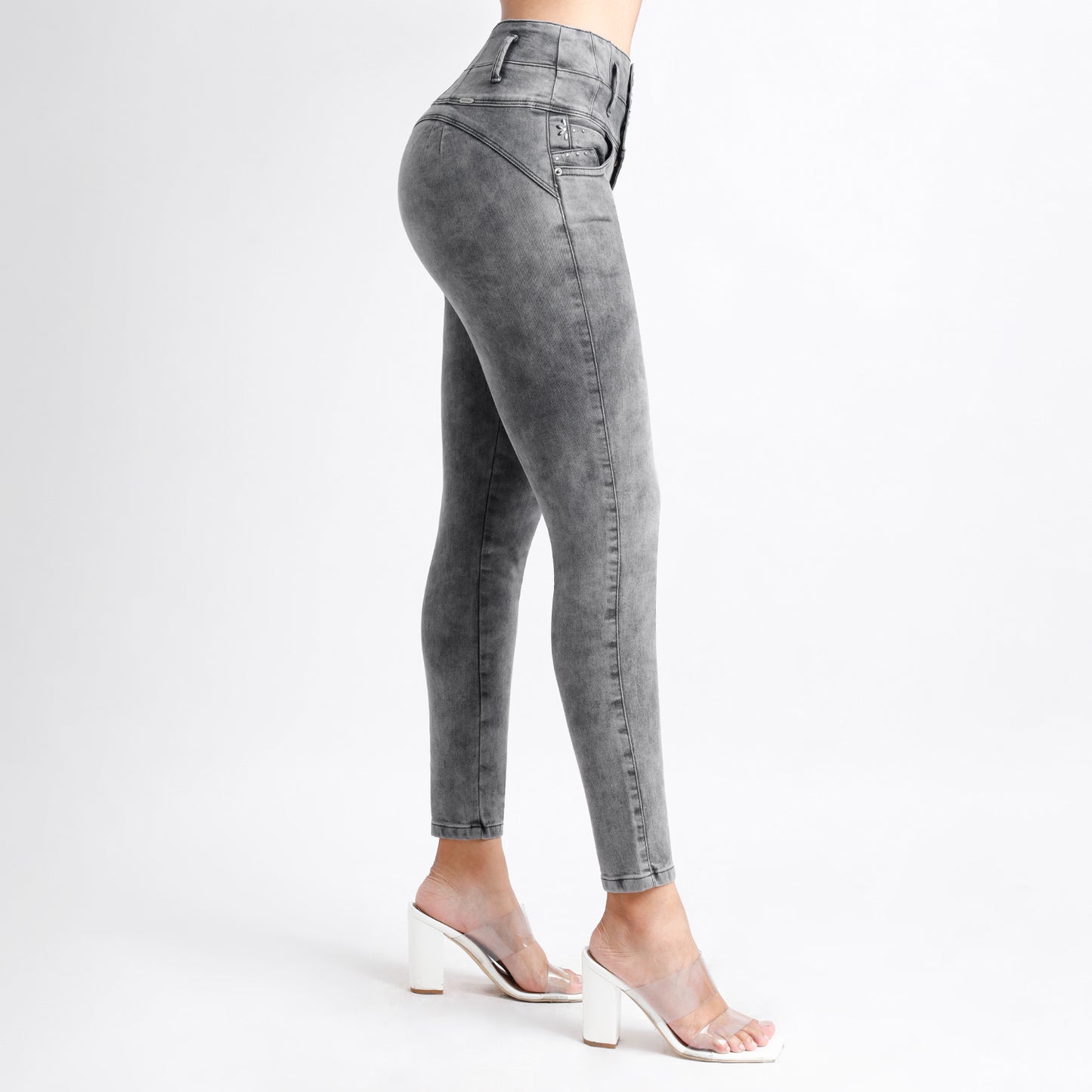 Jean Pitillo Cintura Dama Stone - 230117