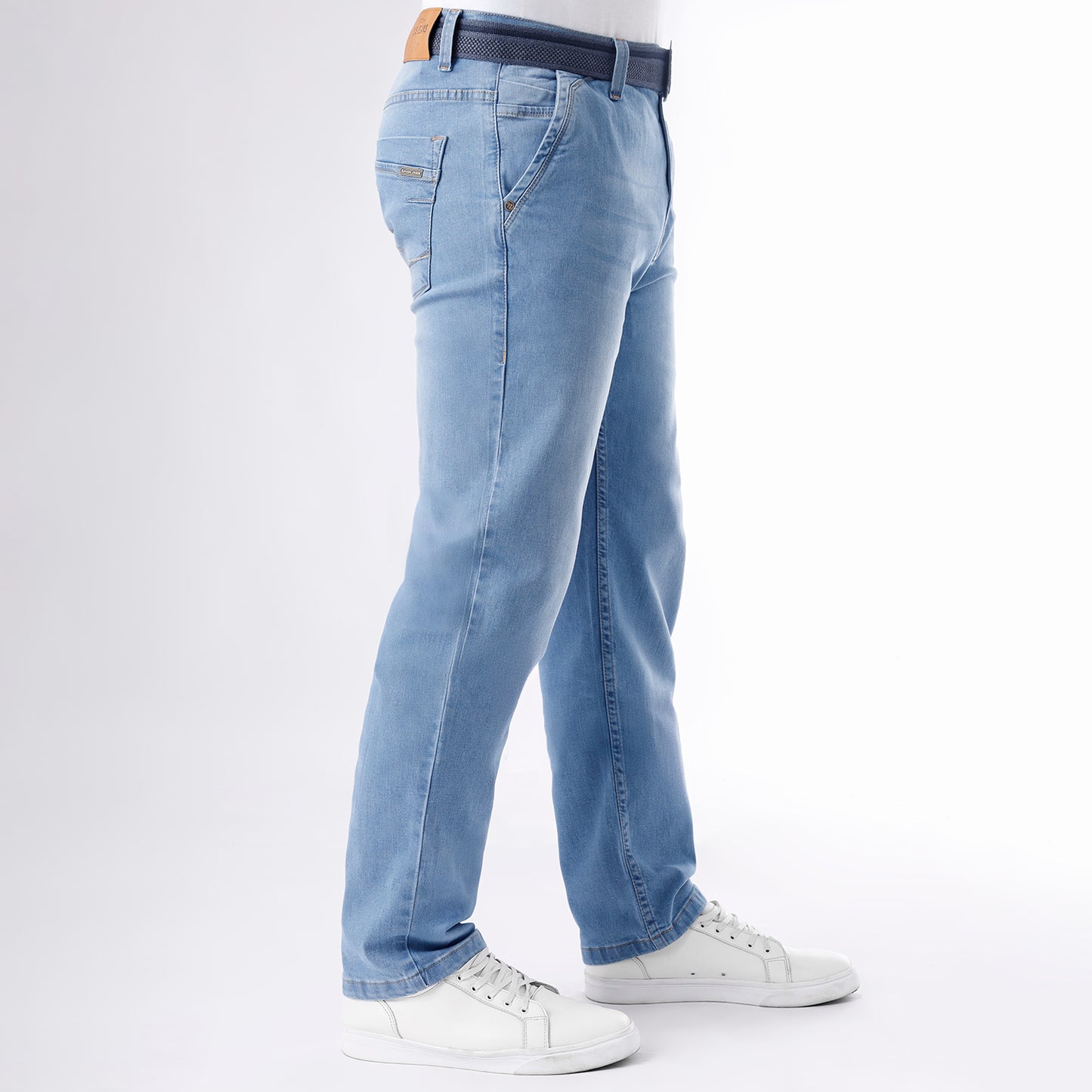 Jean Hombre Slim Fit C/correa Diamante Foc.