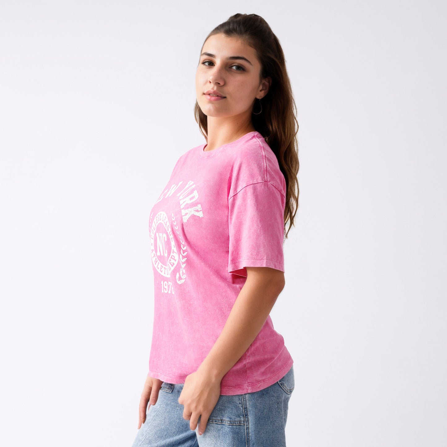 Polo mujer rosa