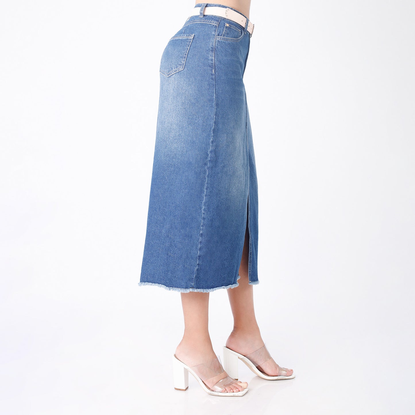 Falda Larga Bosillos Dama Pepper - 230541