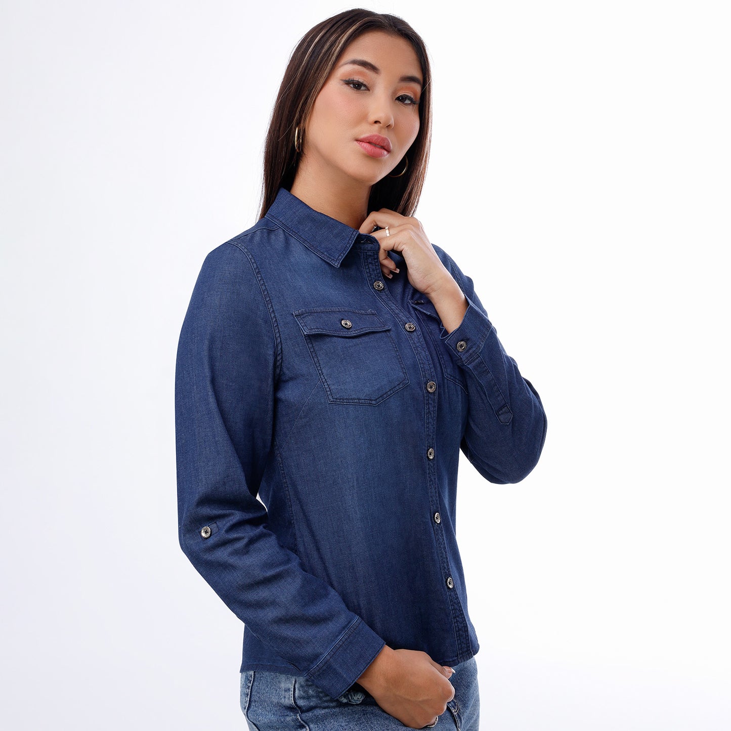 Blusa mujer azul