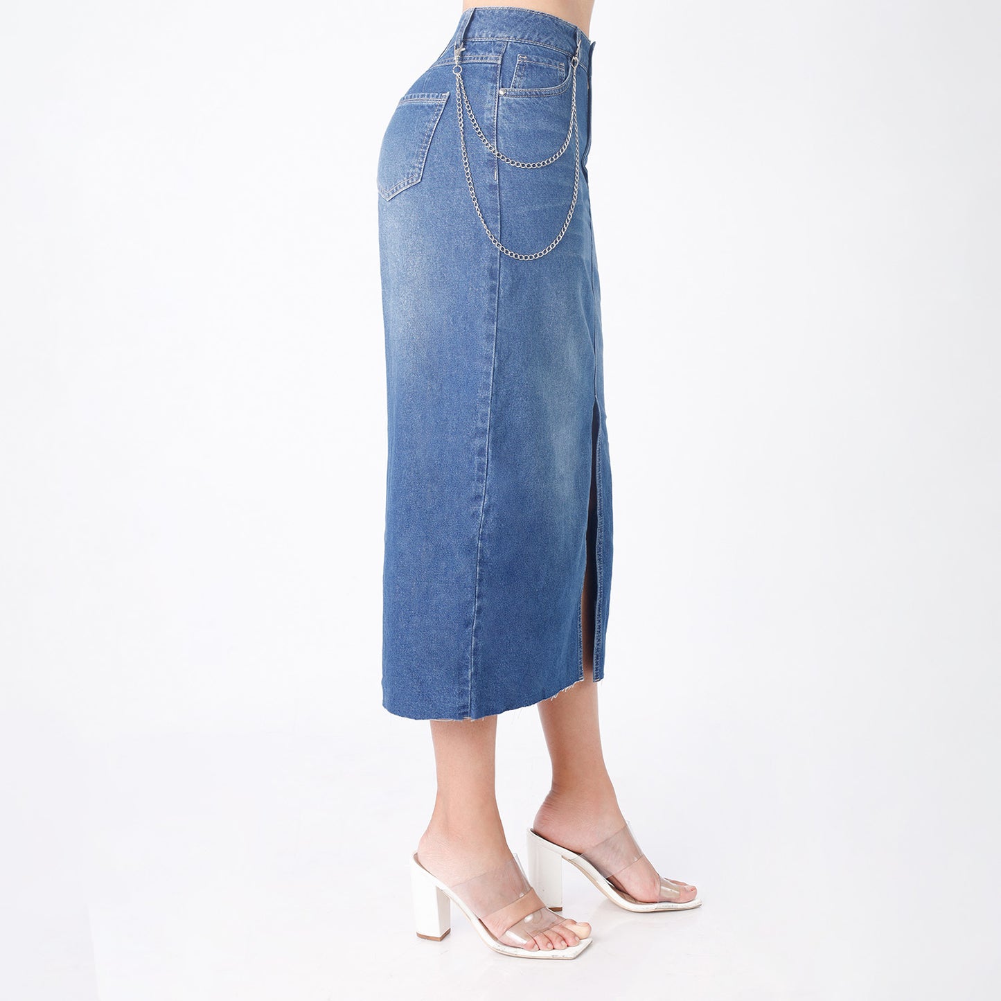 Falda Larga Bosillos Dama Pepper - 230539