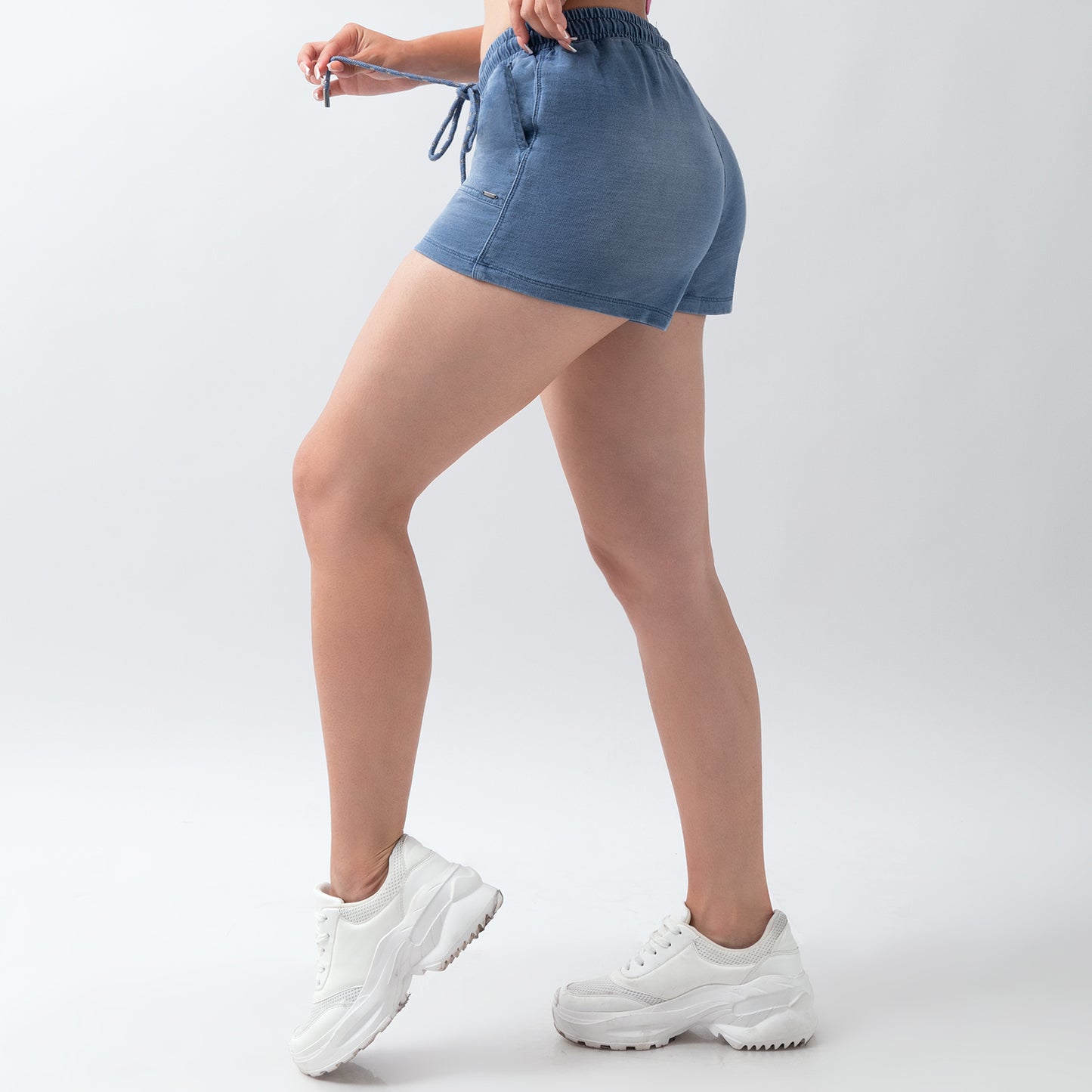 Short Dama con Elástico Cristal Claro - 221292