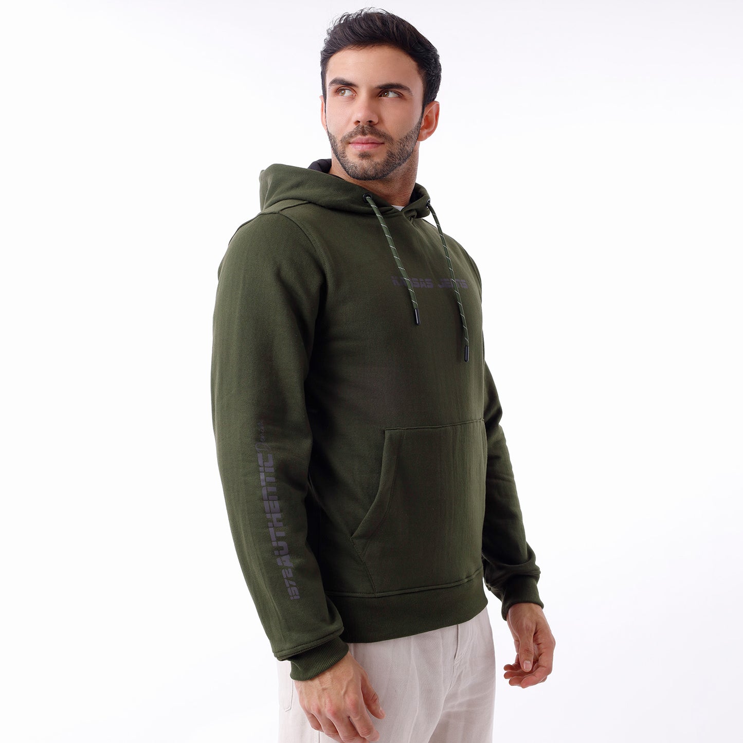 Polera hombre verde