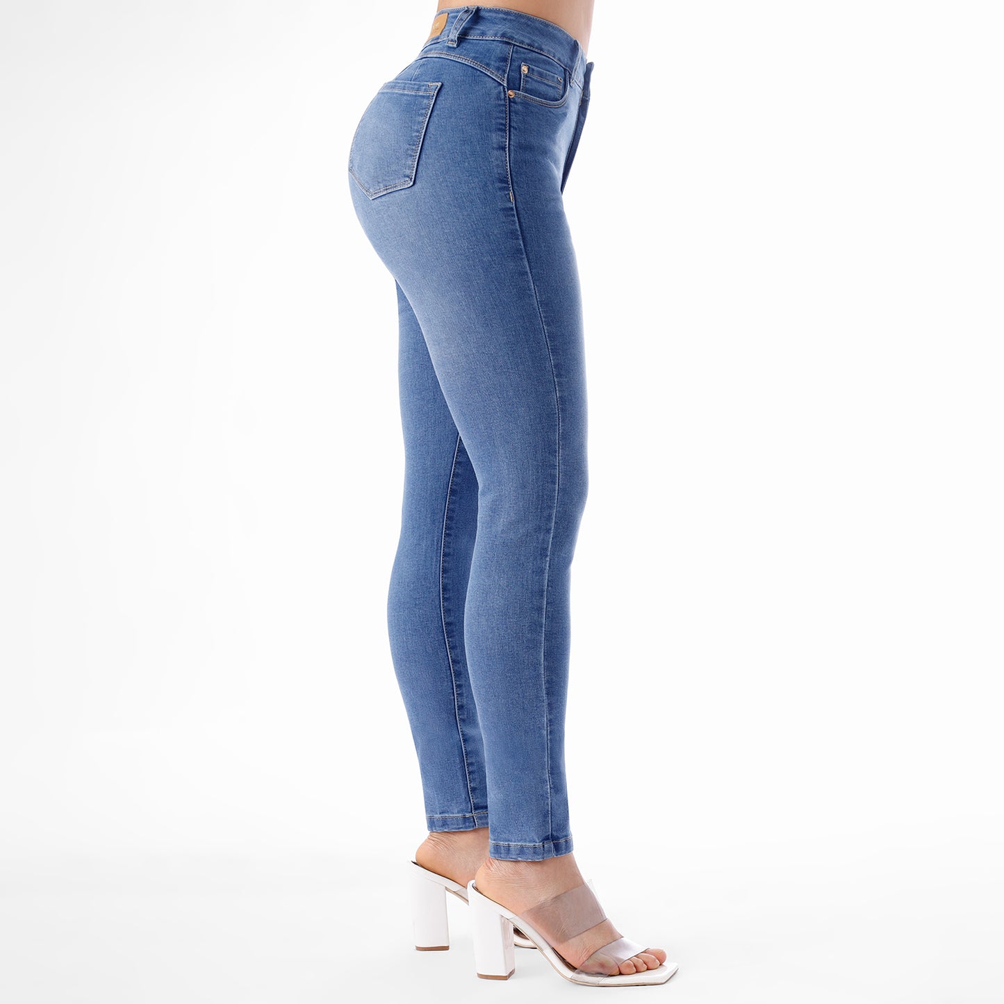 Pantalón Jean Pitillo a la Cintura