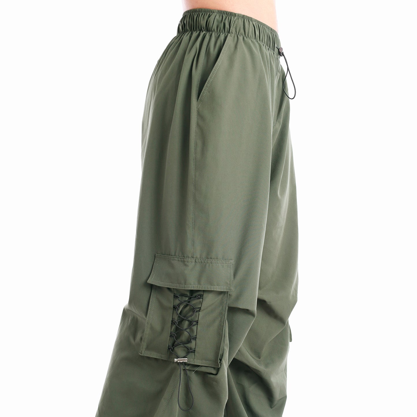 Pantalón Dama Parachute Verde - 230448