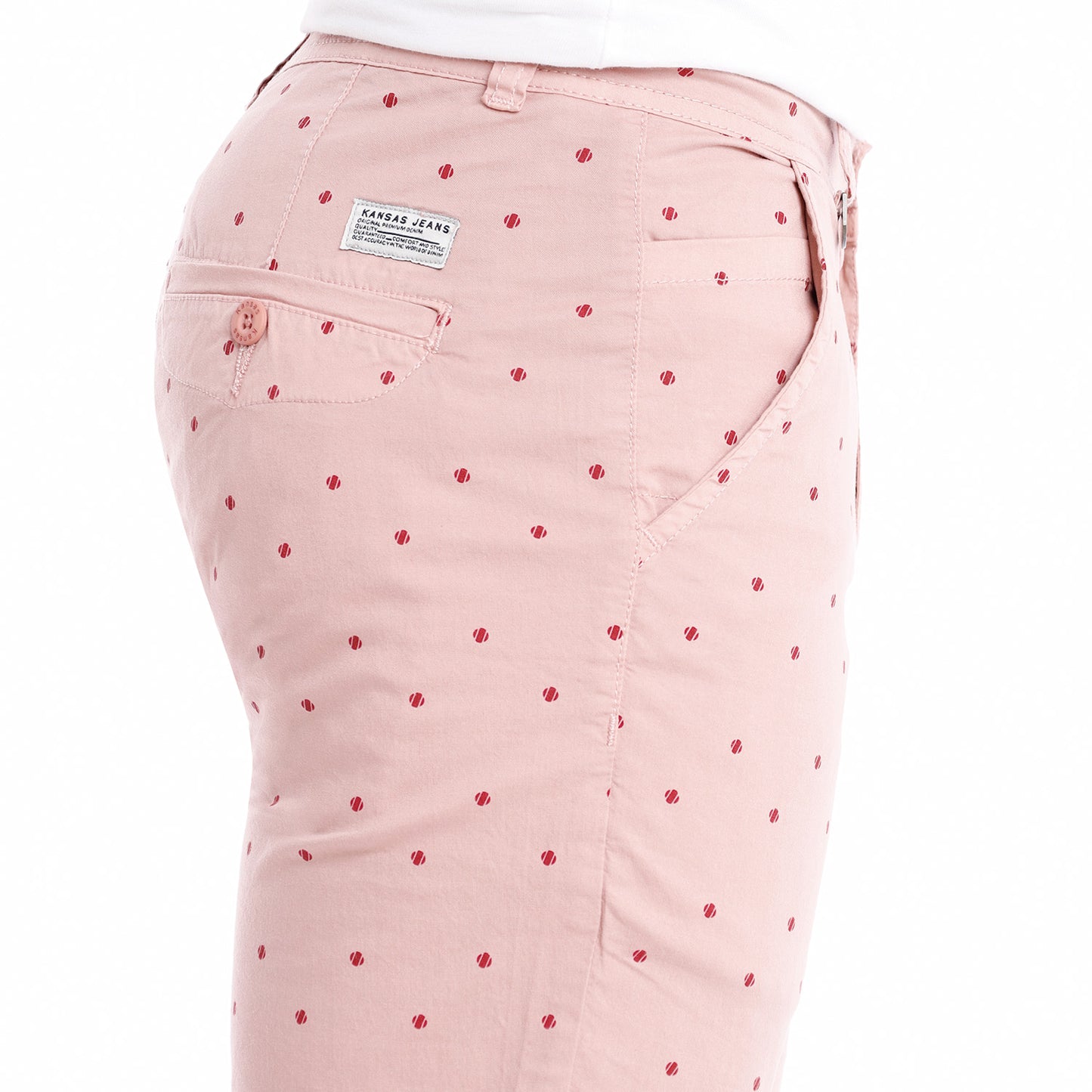 Short Caballero Slim Coral - 221342
