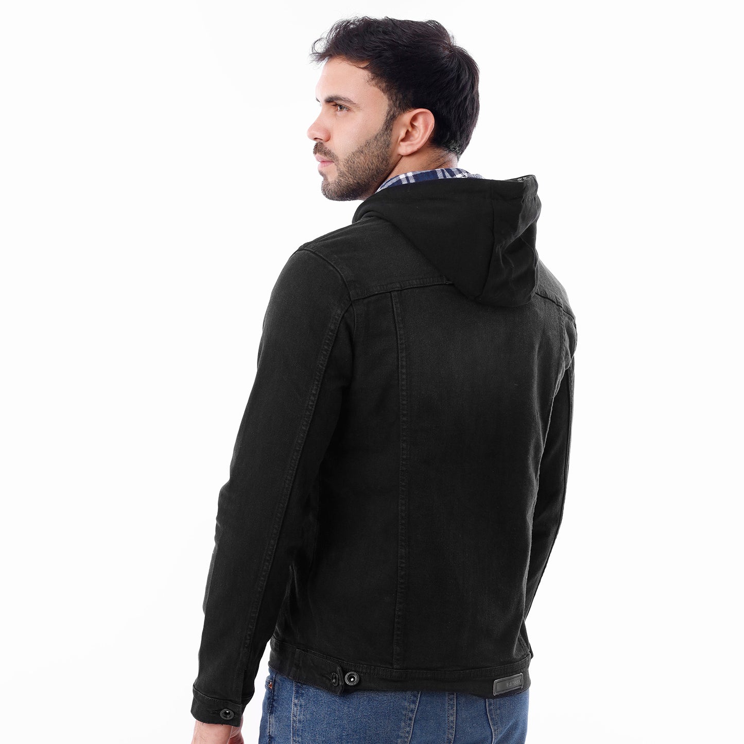 Casaca Caballero Capucha Desmontable Carbón - 220418
