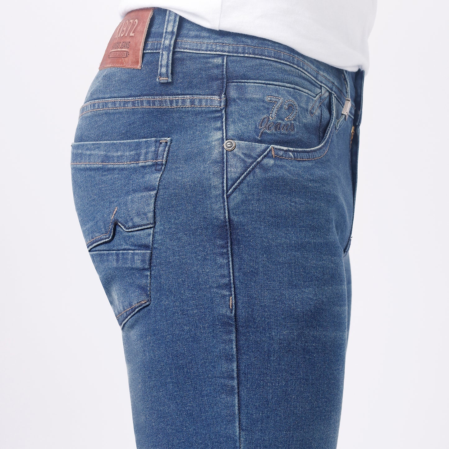 Jean Caballero Skinny Pepper Contaminado Verde - 230133