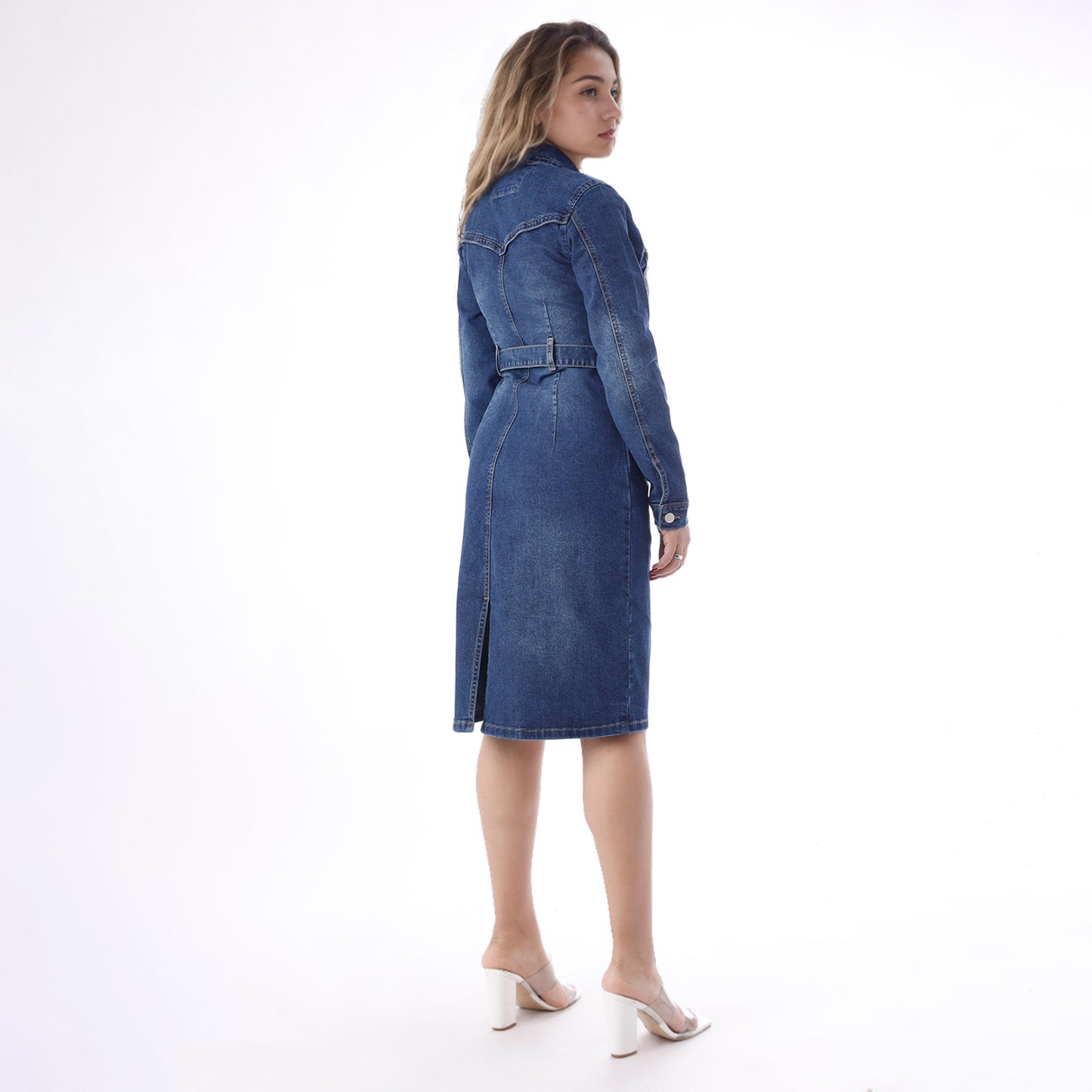 Vestido M/larga Pepper Moteado